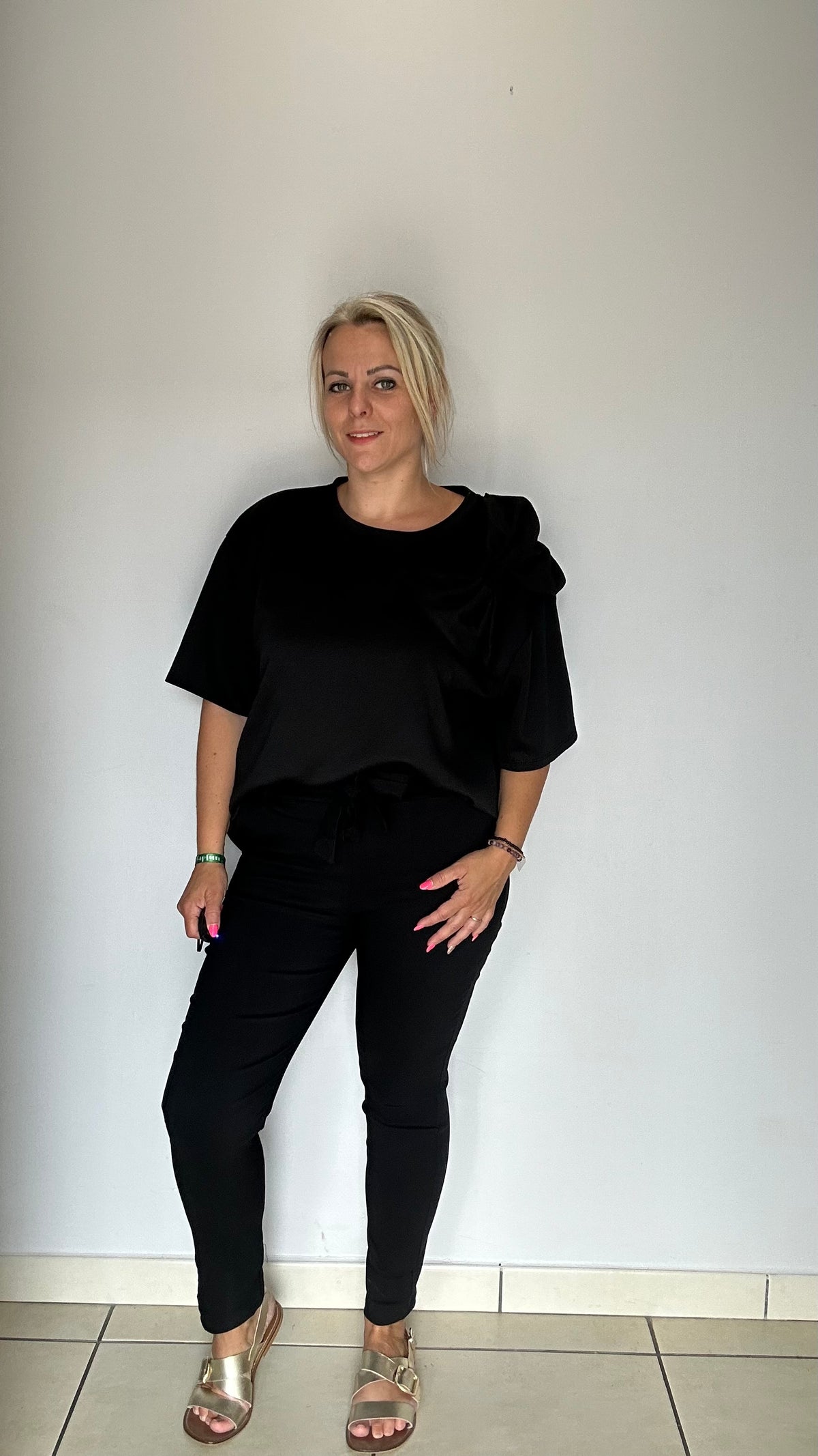 T-shirt fluide col rond ✨