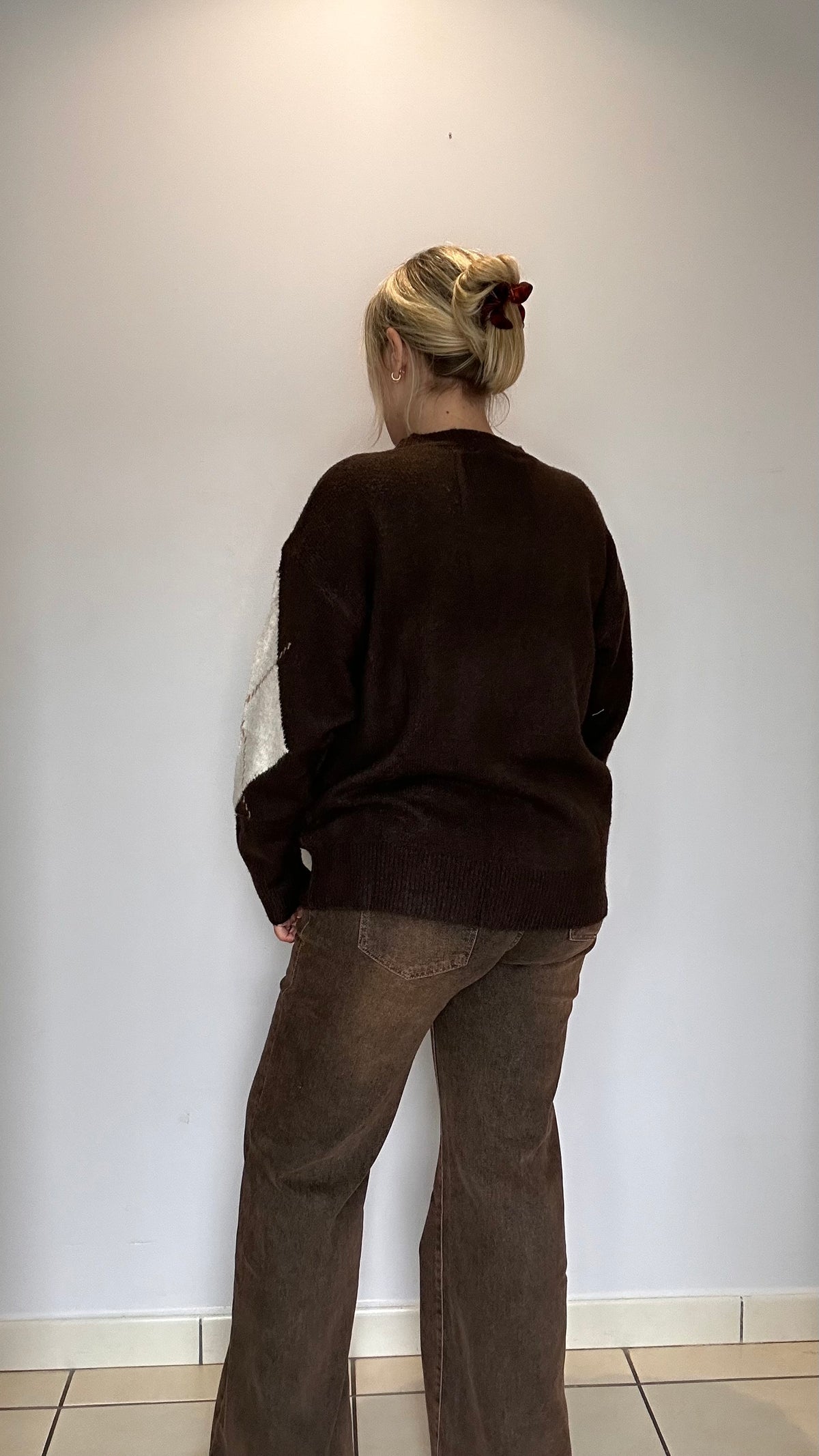 🤍 Nouveau pull tout doux marron