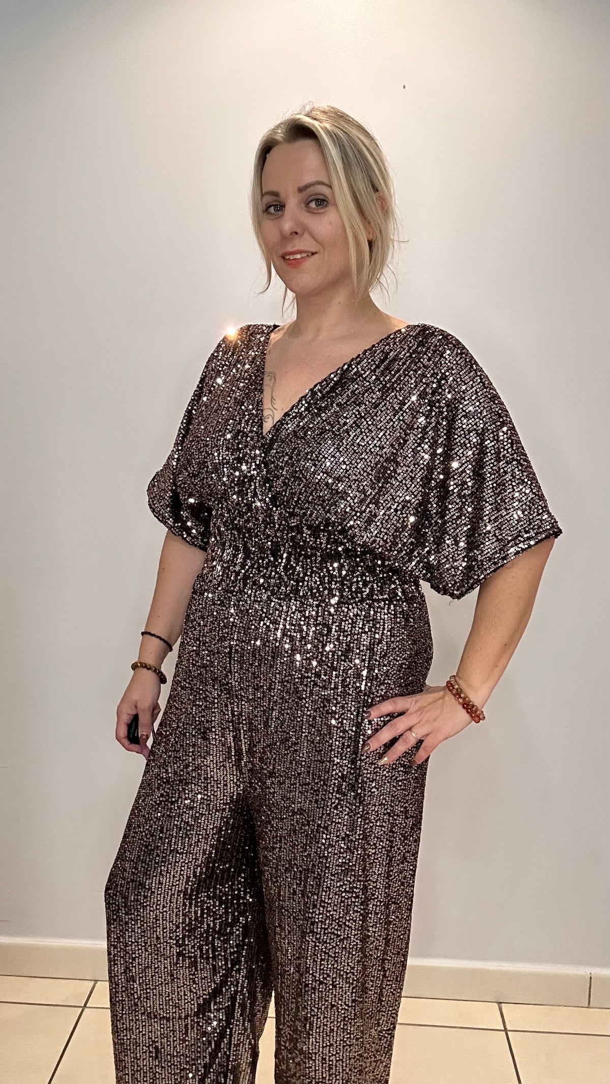 😍 La combinaison pantalon magique à sequins