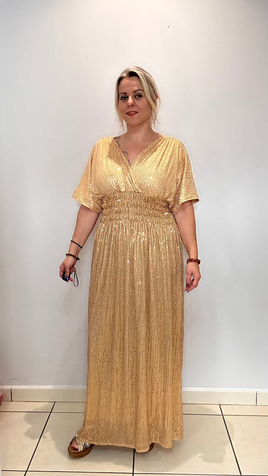 Robe Magique Longue à Sequins ✨