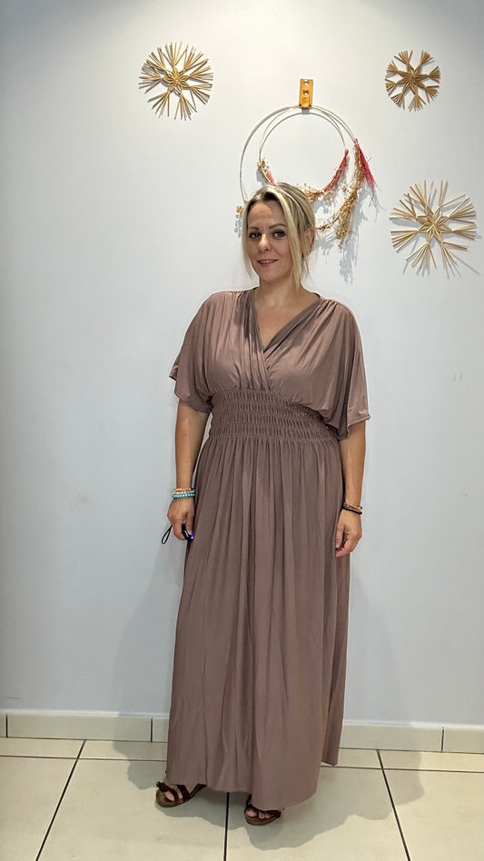 Robe magique longue uni 1966-23