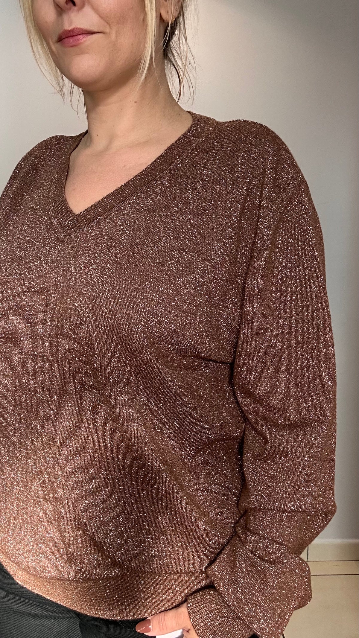 Pull lurex brillant ✨