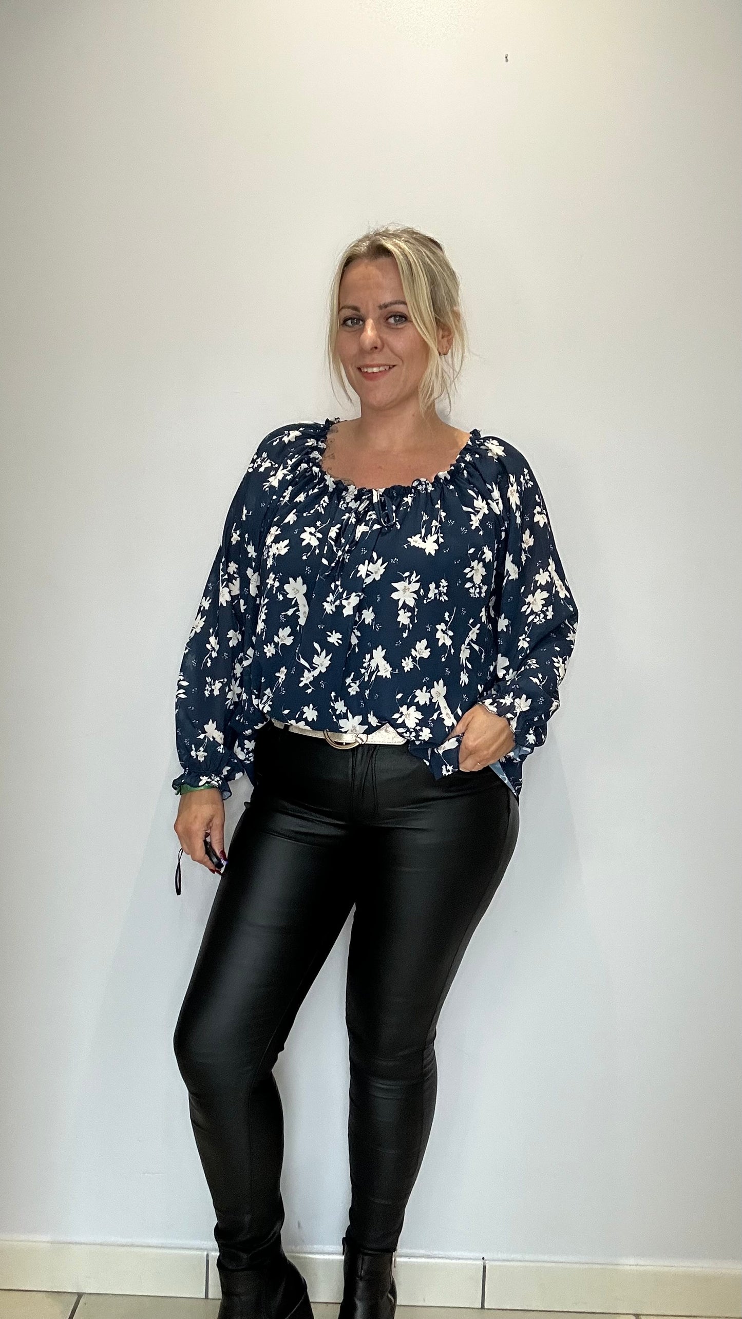 🌸 Blouse fleurie 🌸