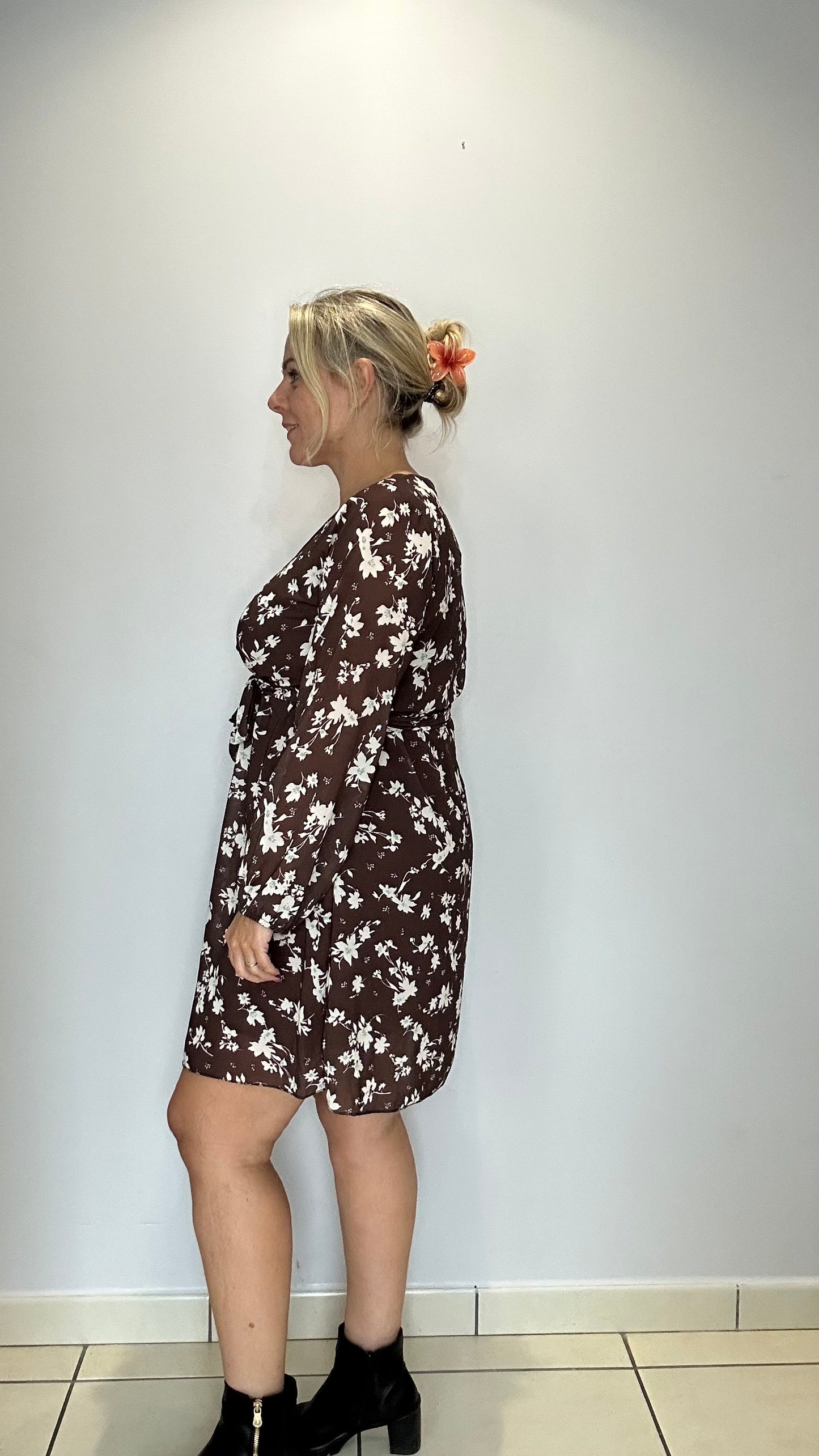 Robe voile fleurie 🌸