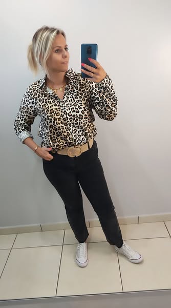 Chemise léopard