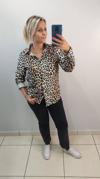 Chemise léopard