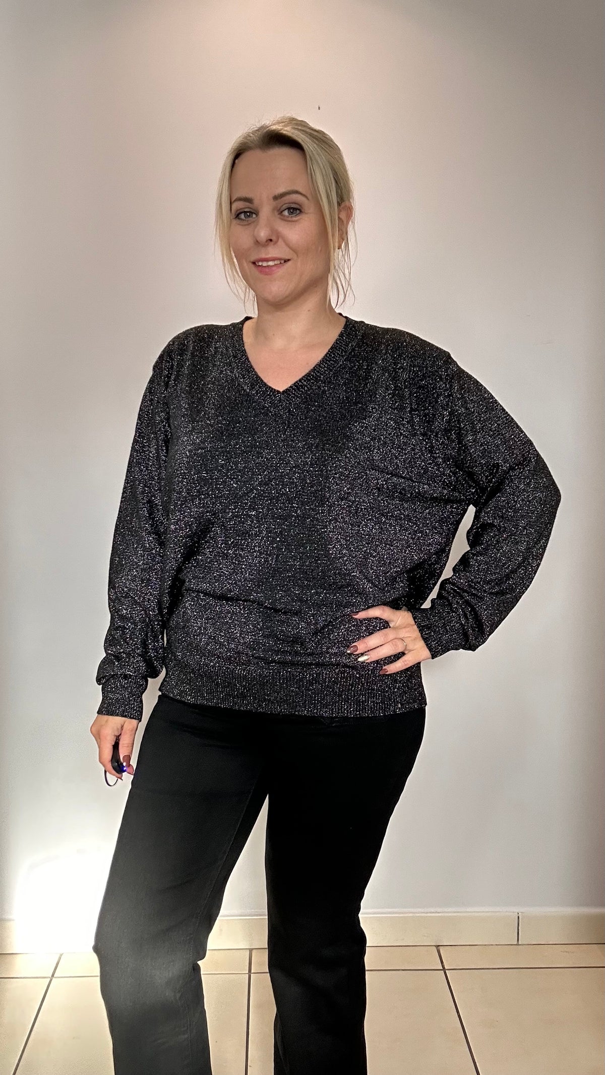 Pull lurex brillant ✨
