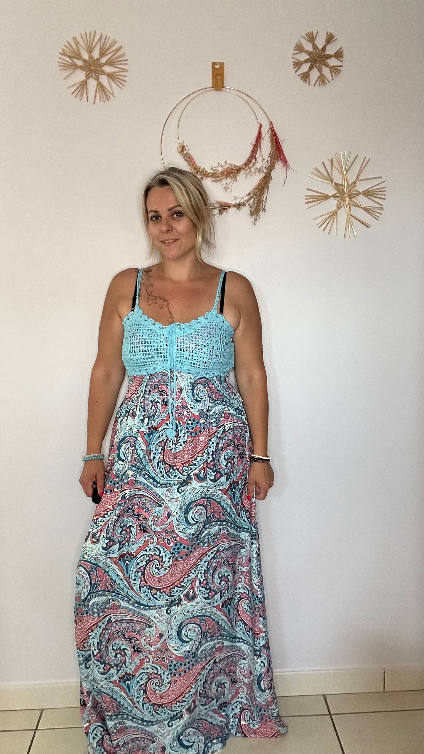 Robe crochet