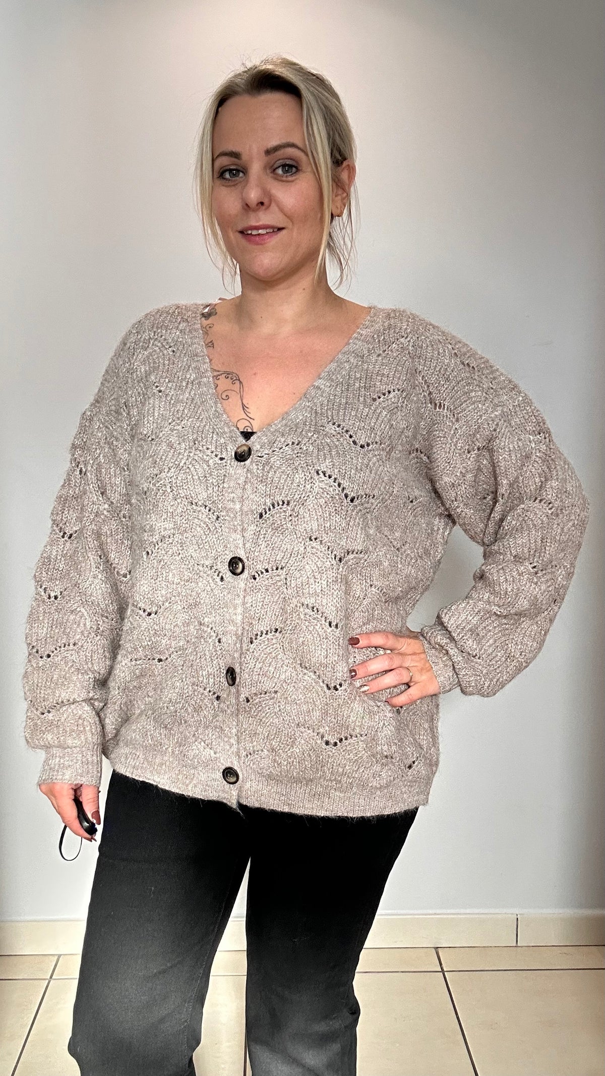 Joli gilet cocooning 🤎