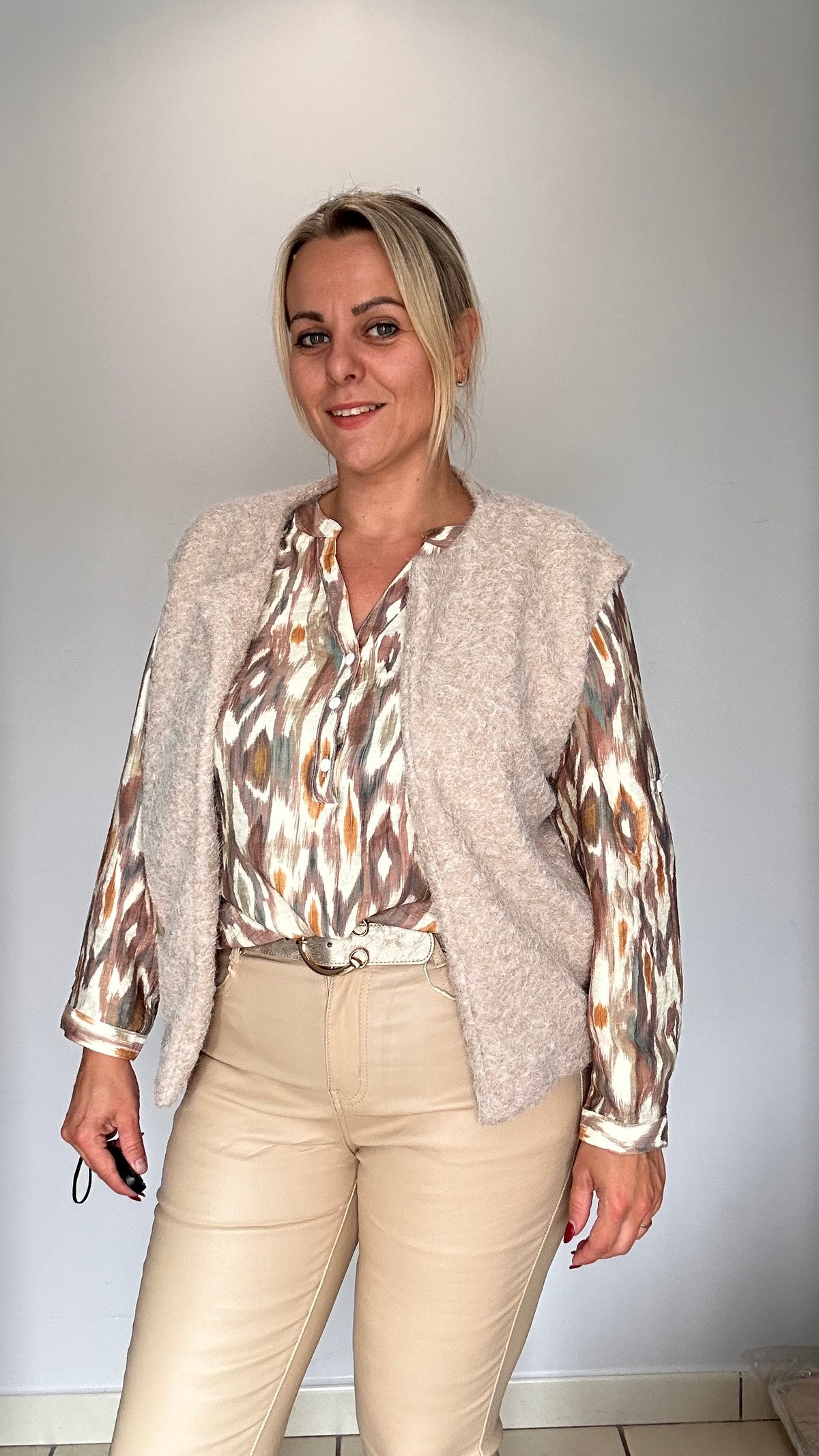 Gilet imprimé Iconique 🖤