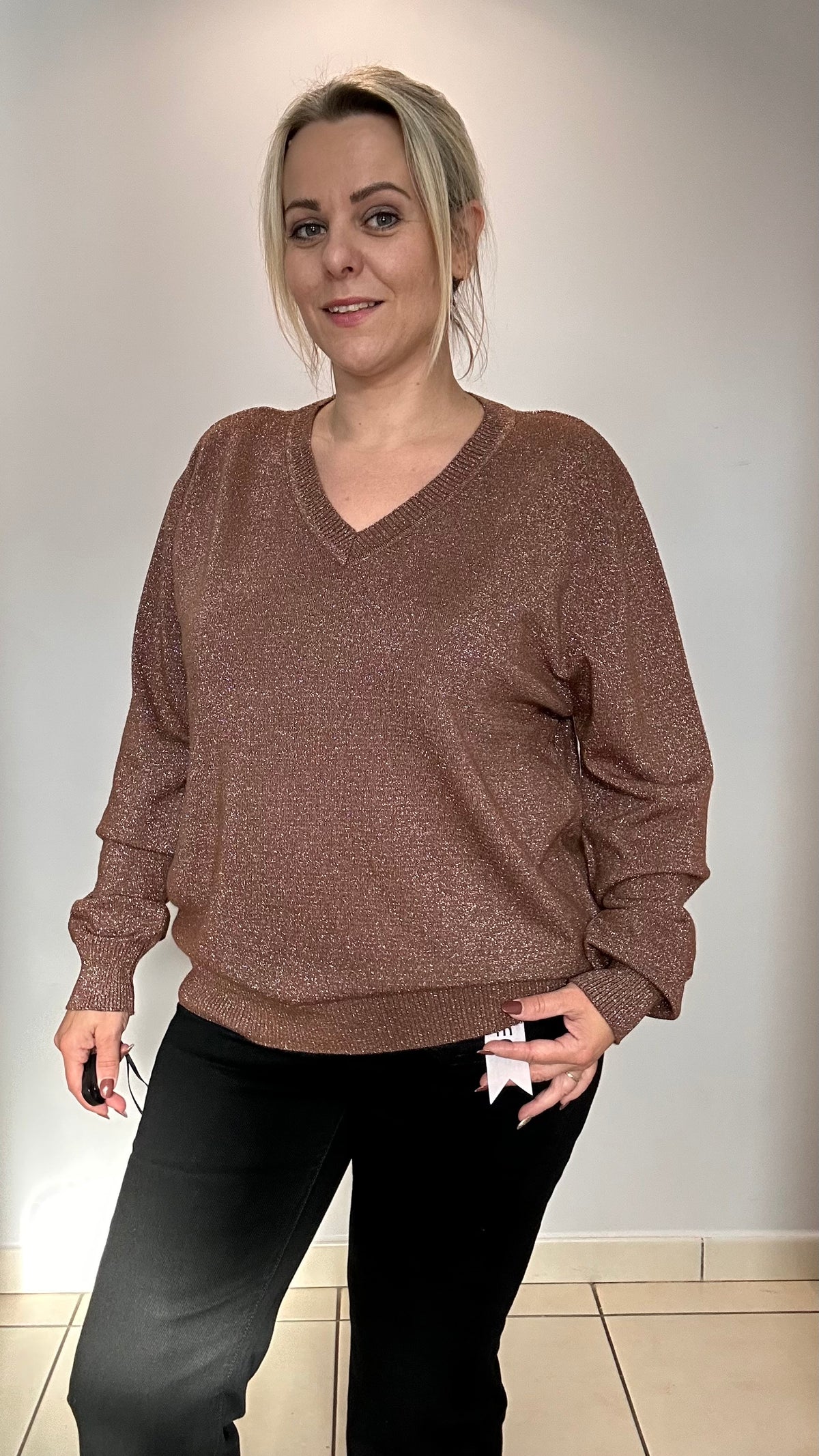Pull lurex brillant ✨