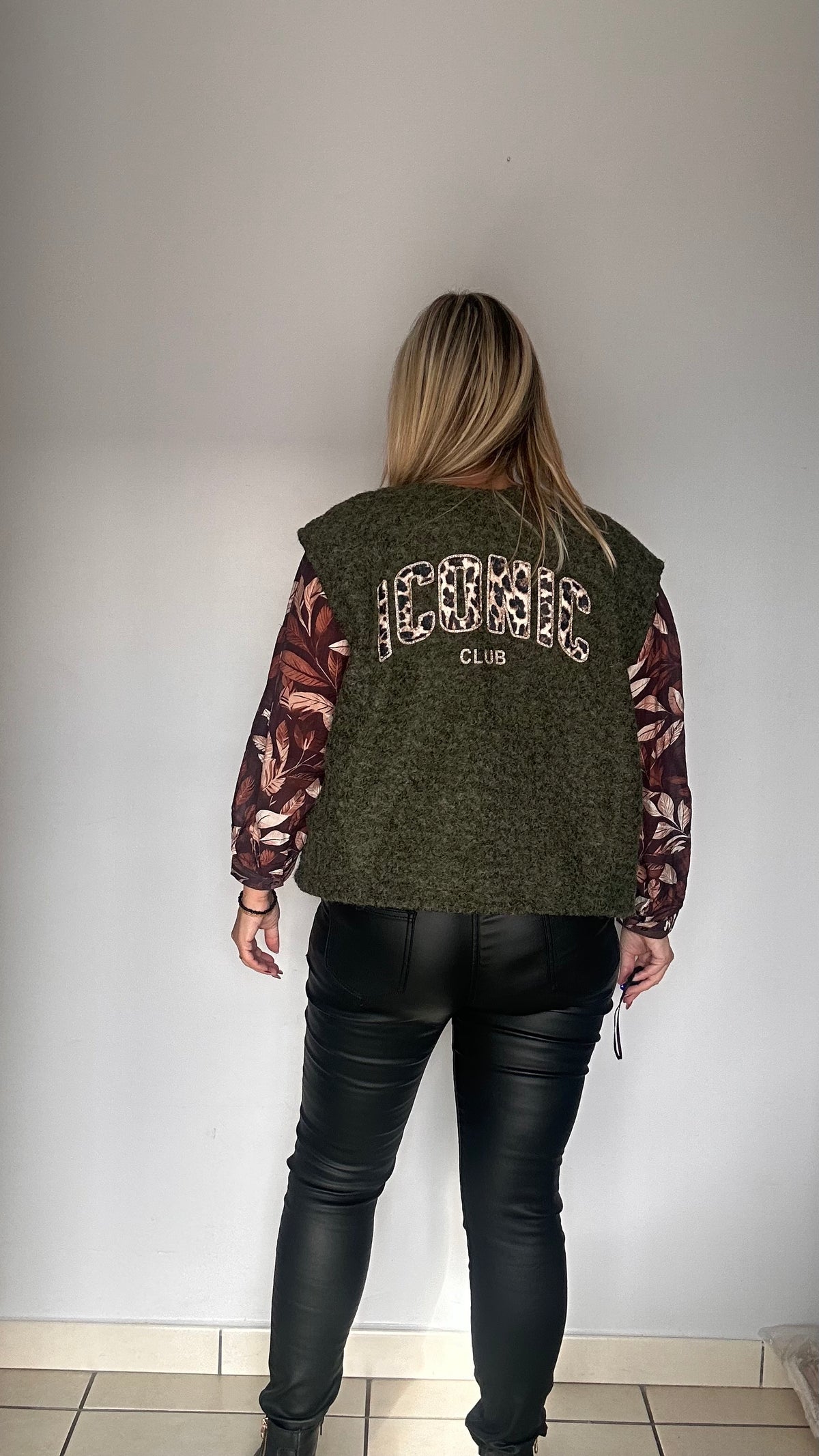Gilet imprimé Iconique 🖤