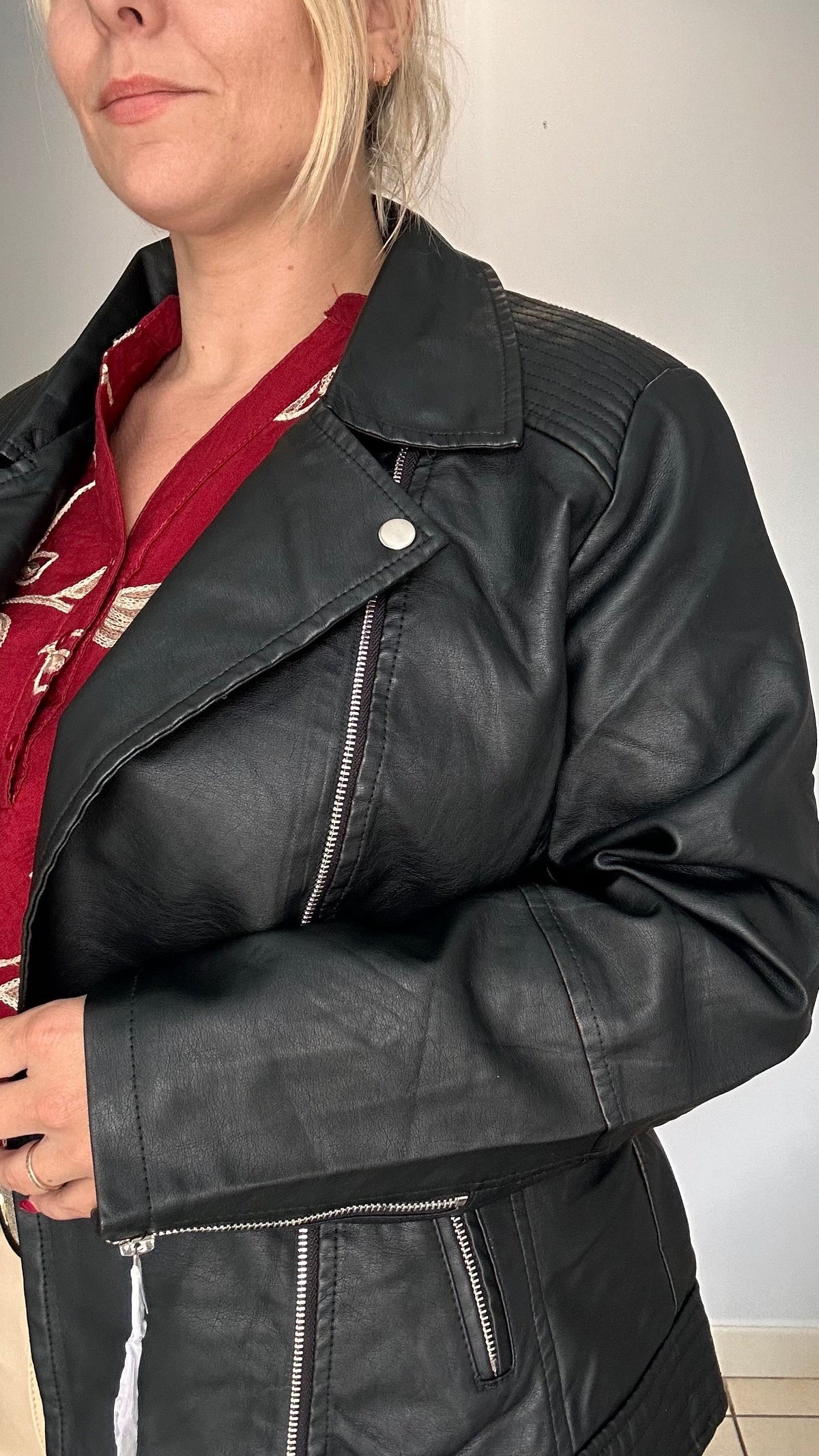 🖤 Perfecto effet cuir