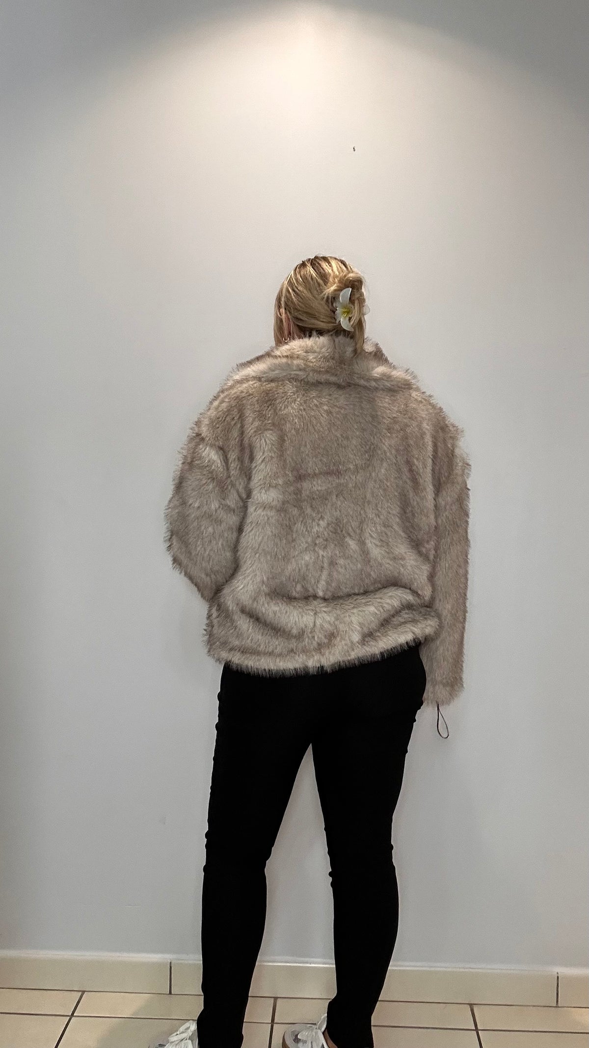 Manteau en fausse fourrure ✨