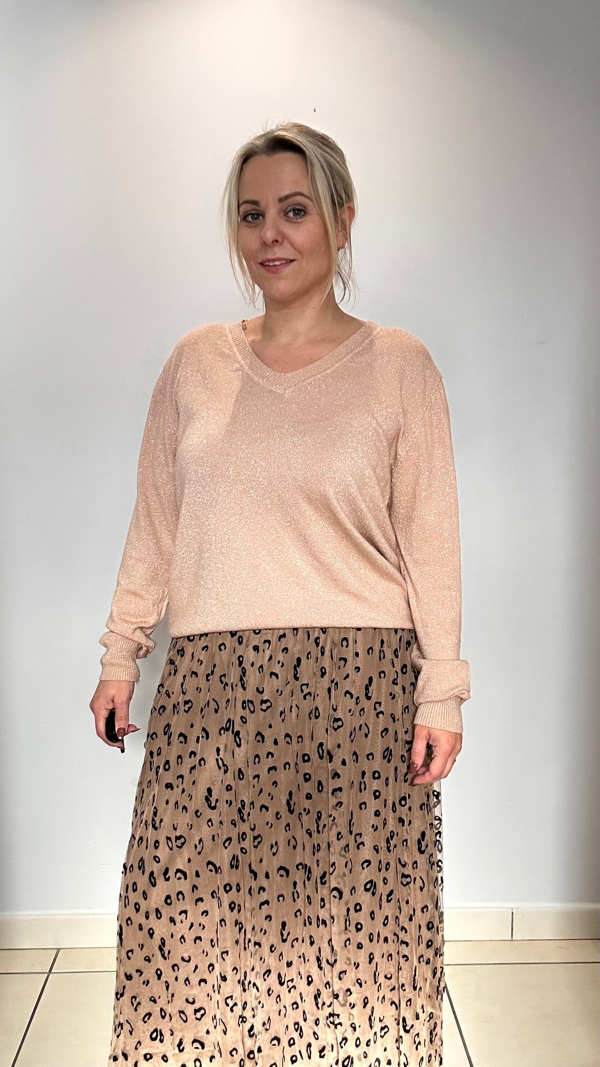 Jupe imprimée animalier 🤎