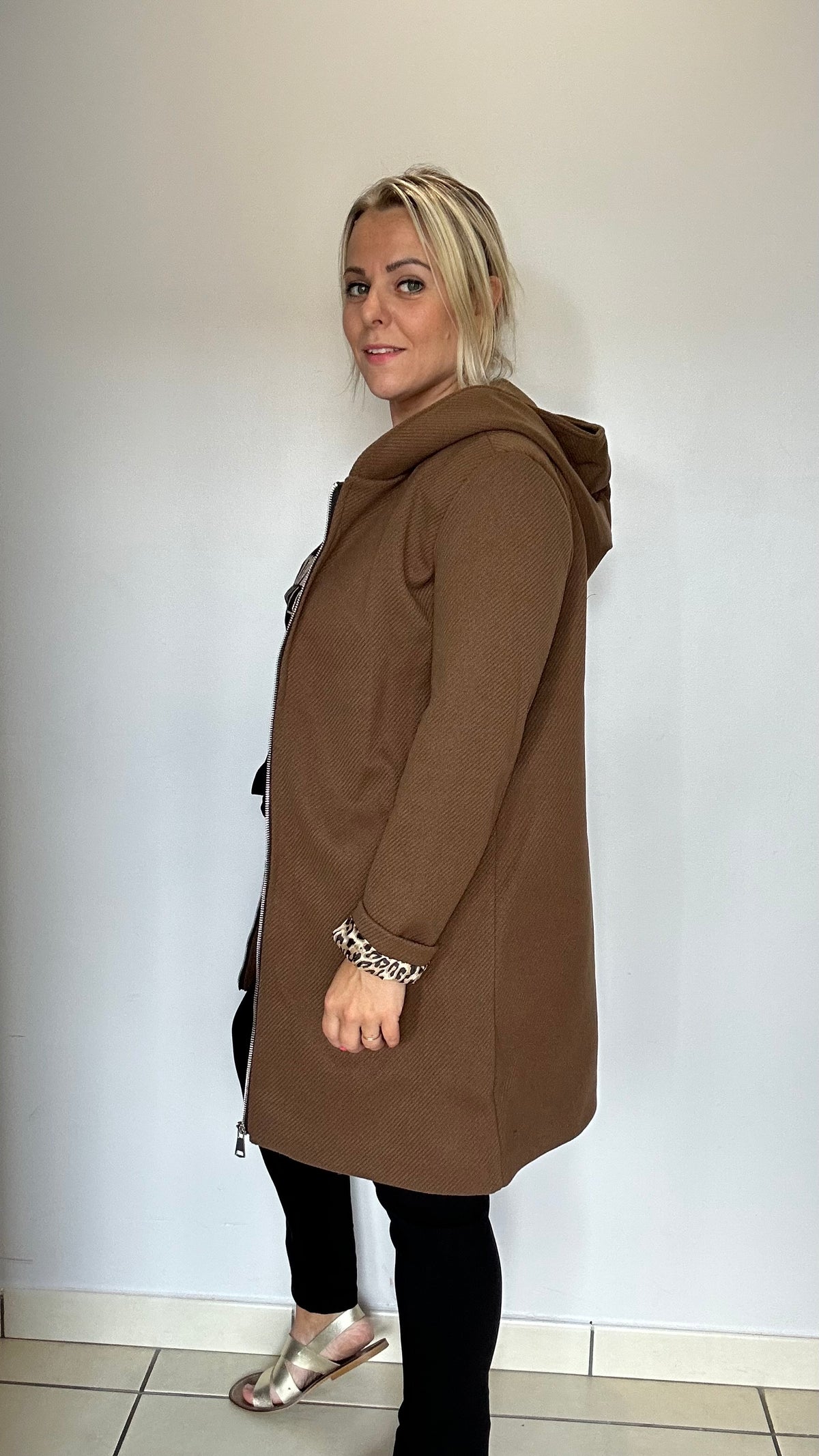 Manteau chocolat