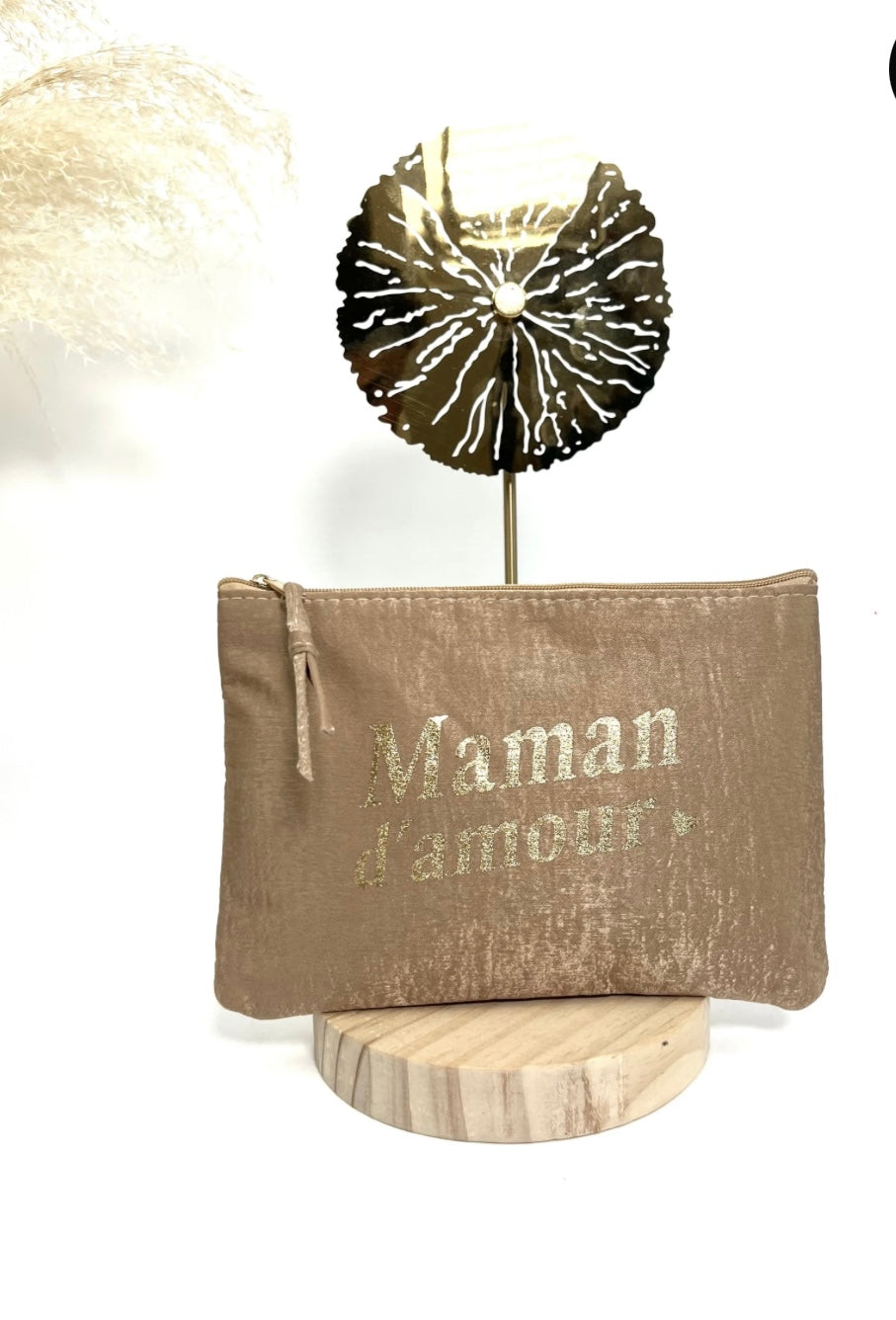 Pochette satinée maman d’amour