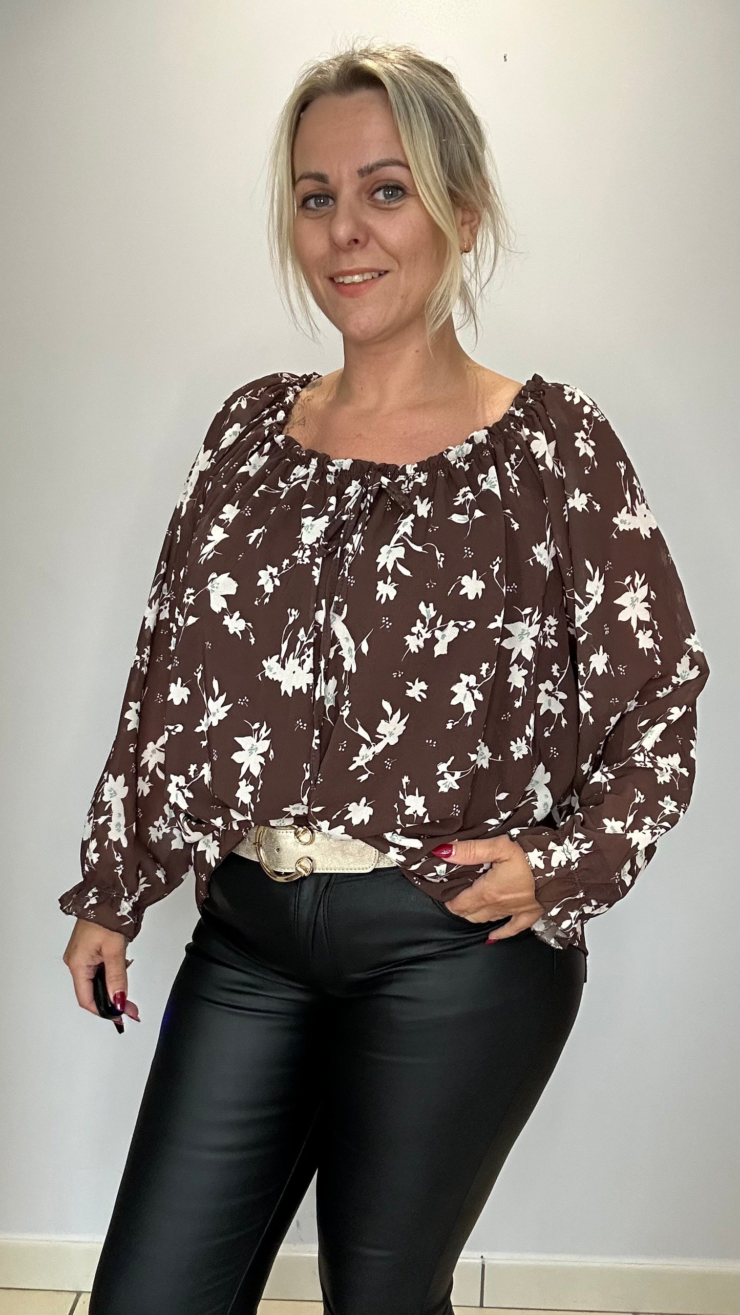 🌸 Blouse fleurie 🌸