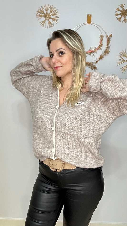 Gilet doux et confortable