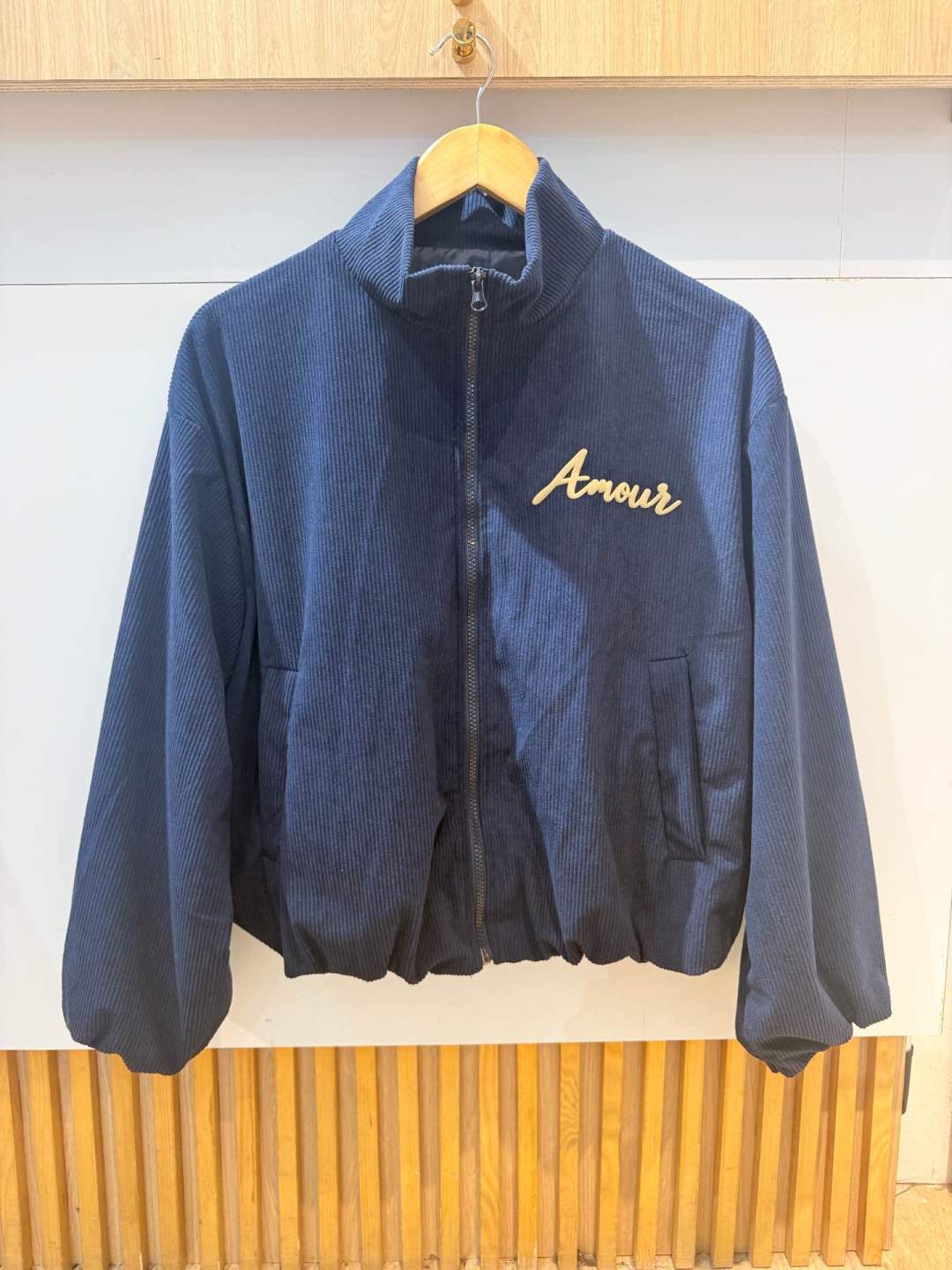 Veste en velours « Amour » 🤎