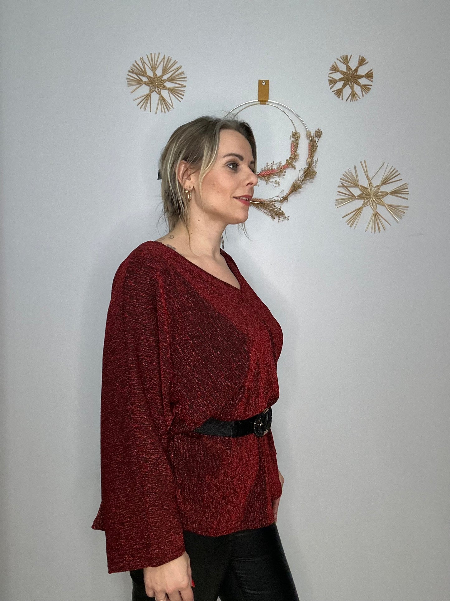 Tunique ample pailletée