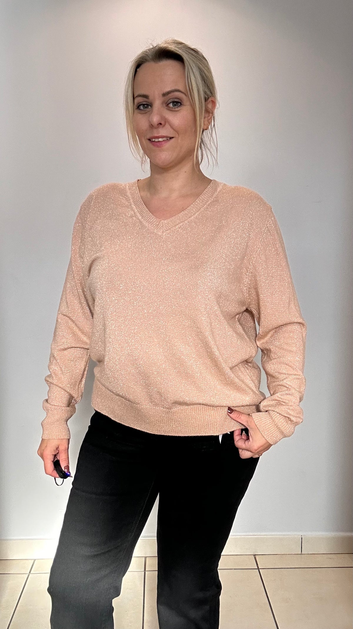 Pull lurex brillant ✨