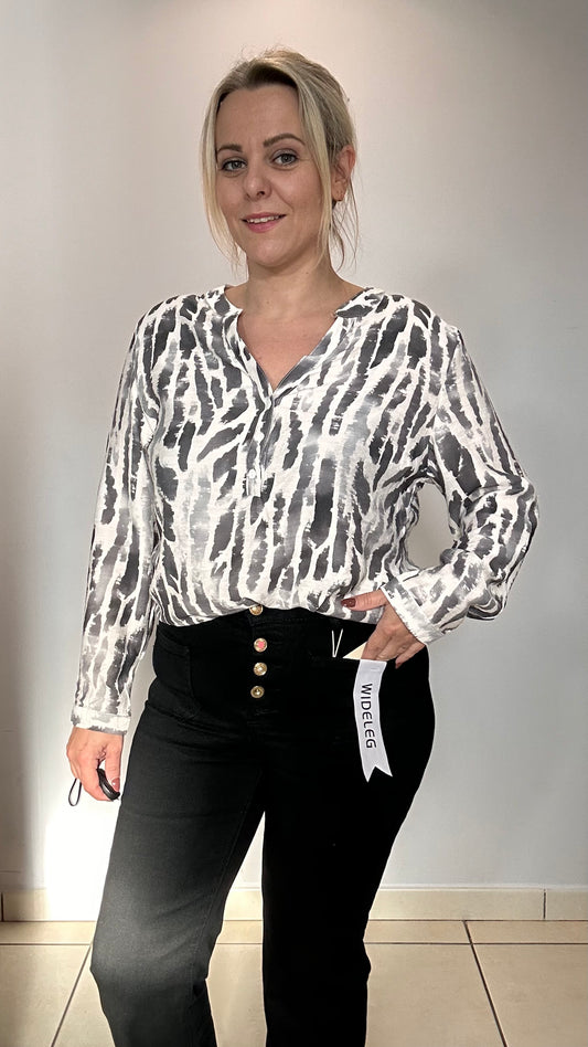 Blouse dégradée noire✨
