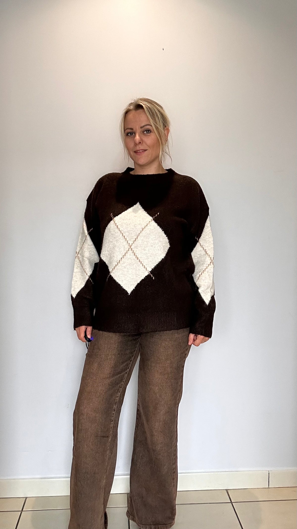 🤍 Nouveau pull tout doux marron