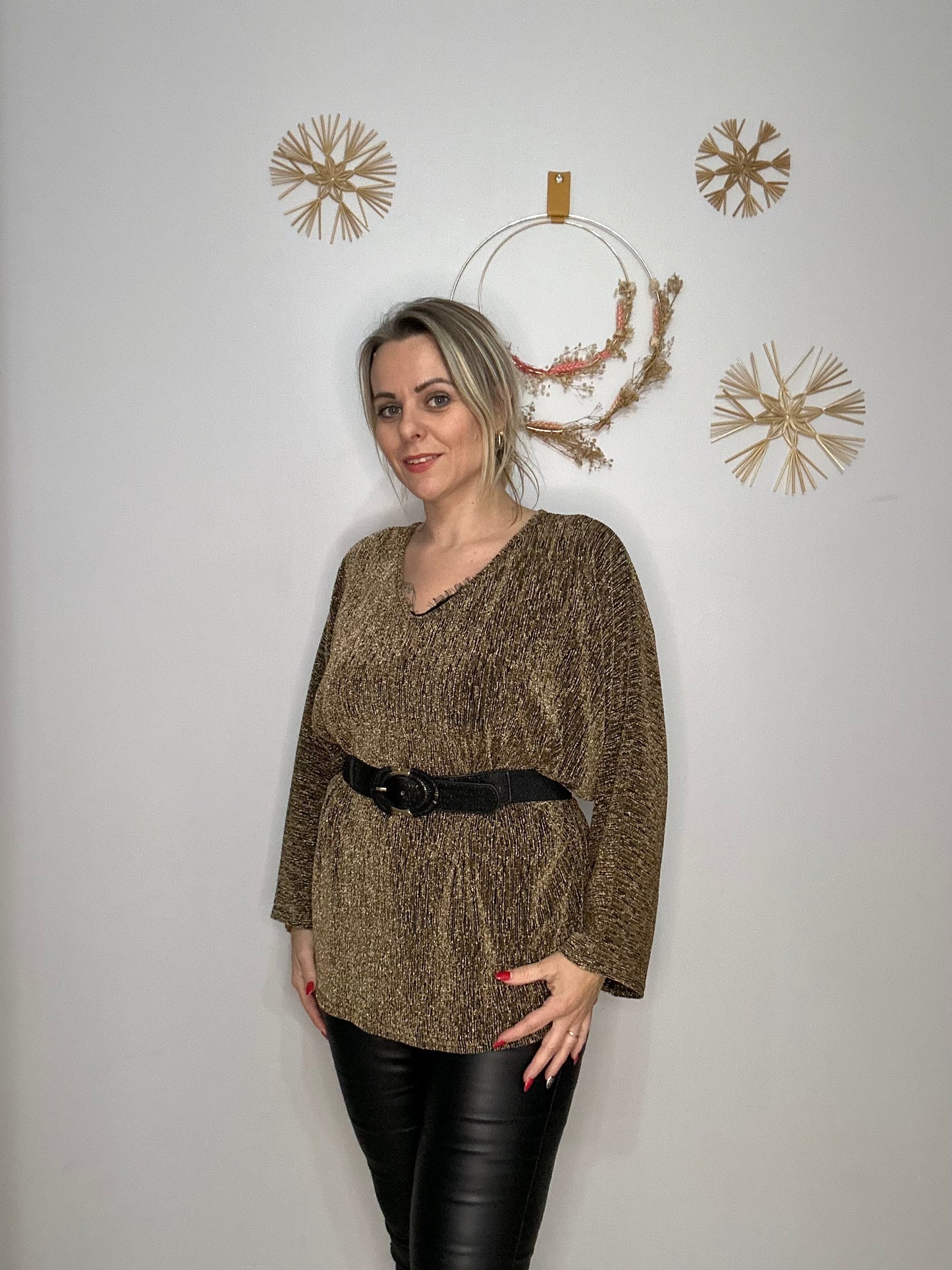 Tunique ample pailletée