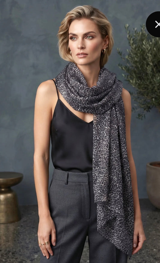 Foulard léopard – L’accessoire tendance 🐆