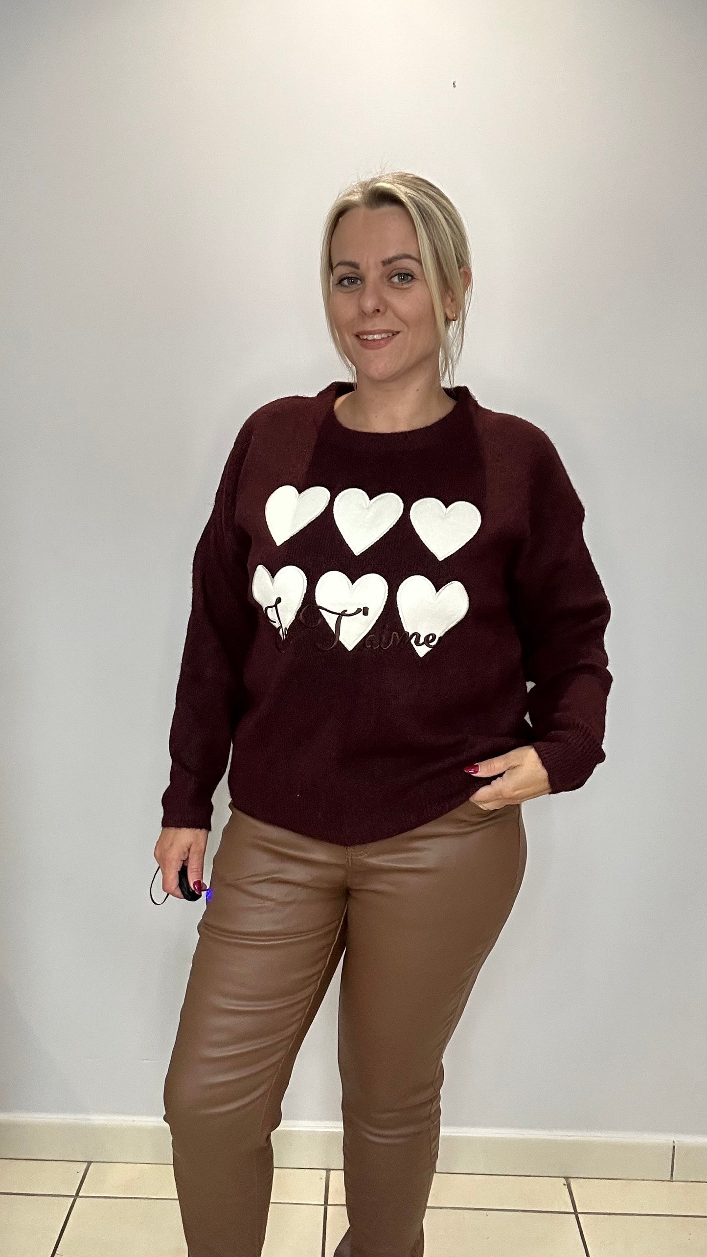 Pull « je t’aime »