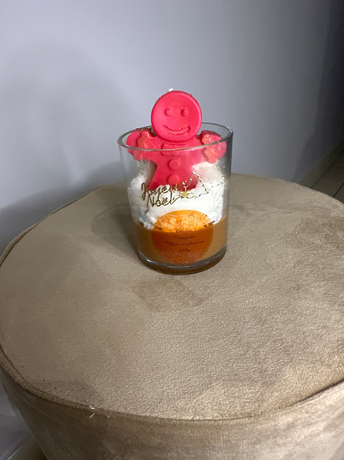 Bougie pain d’épice parfum orangette