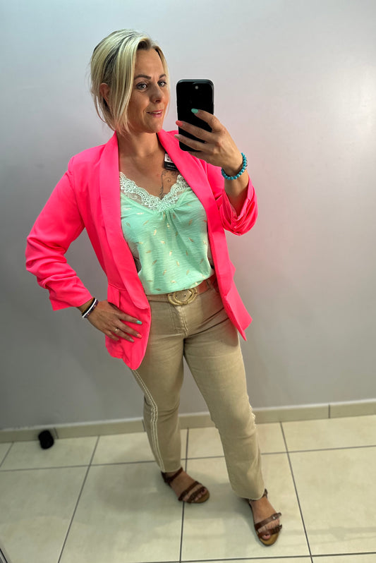 Blazer fushia fluo