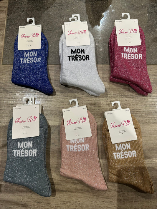 Chaussettes mon trésor