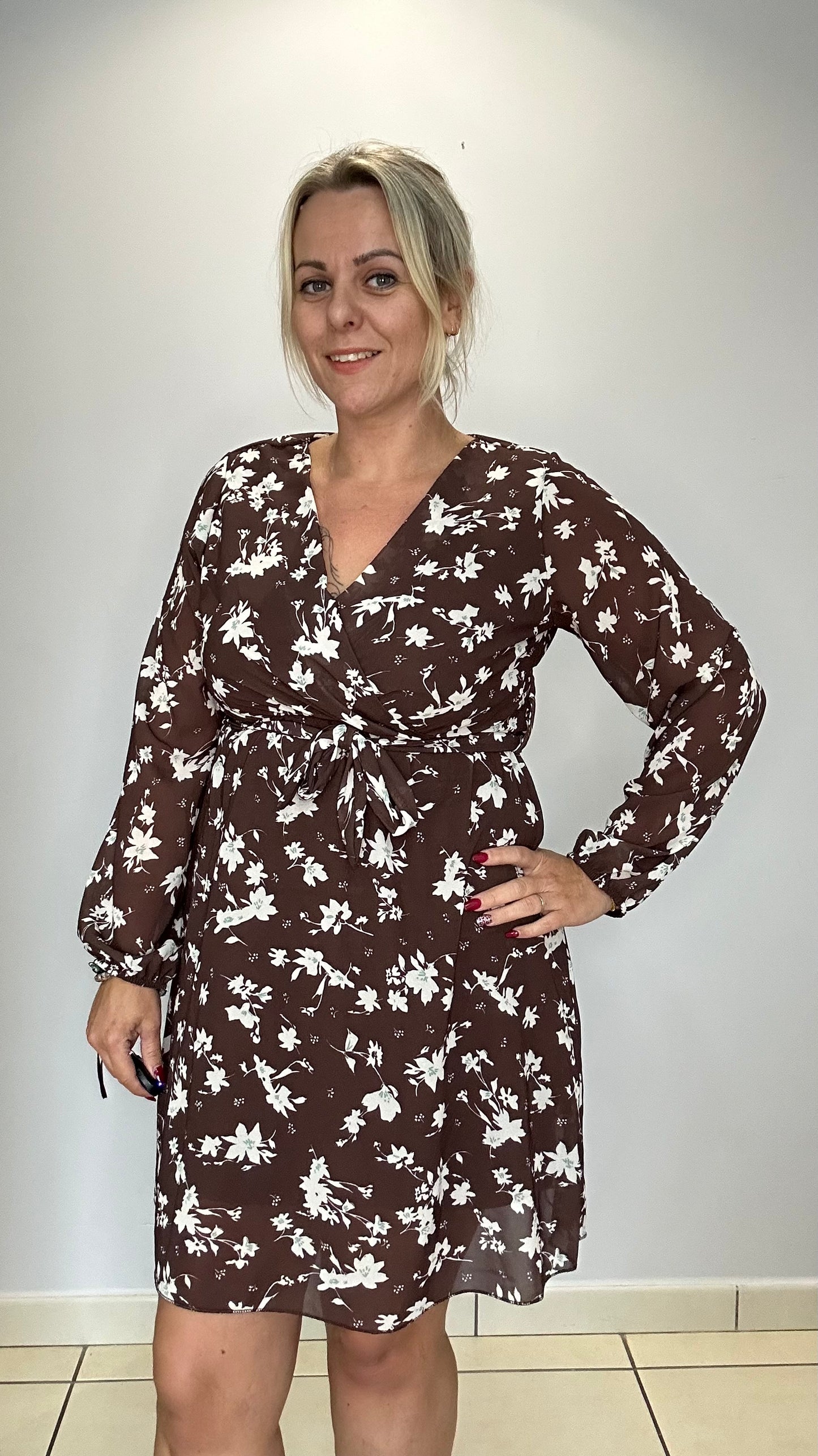 Robe voile fleurie 🌸