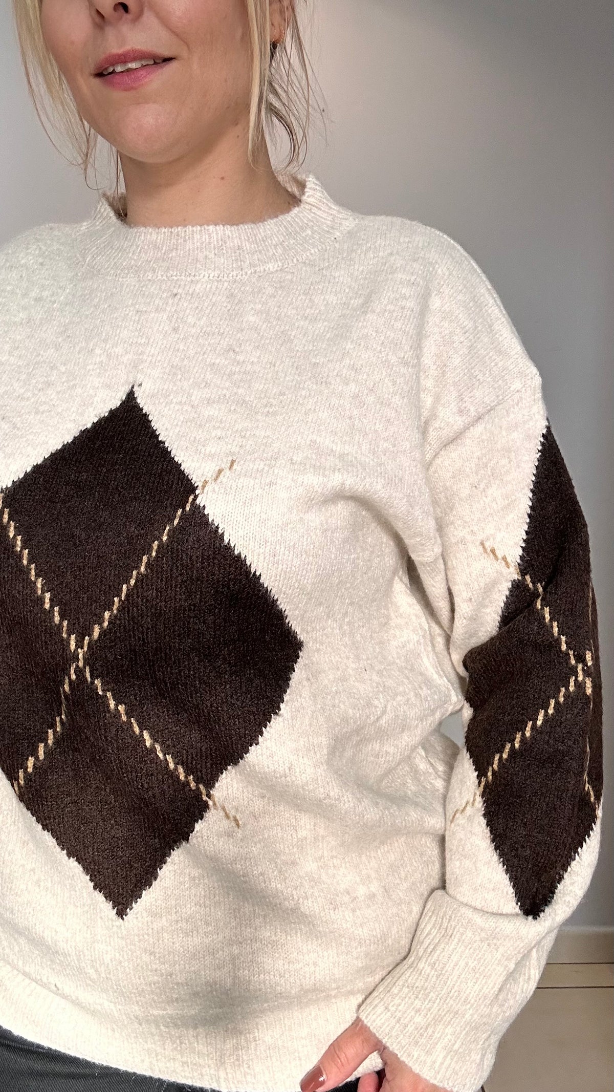 🤍 Nouveau pull tout doux écru