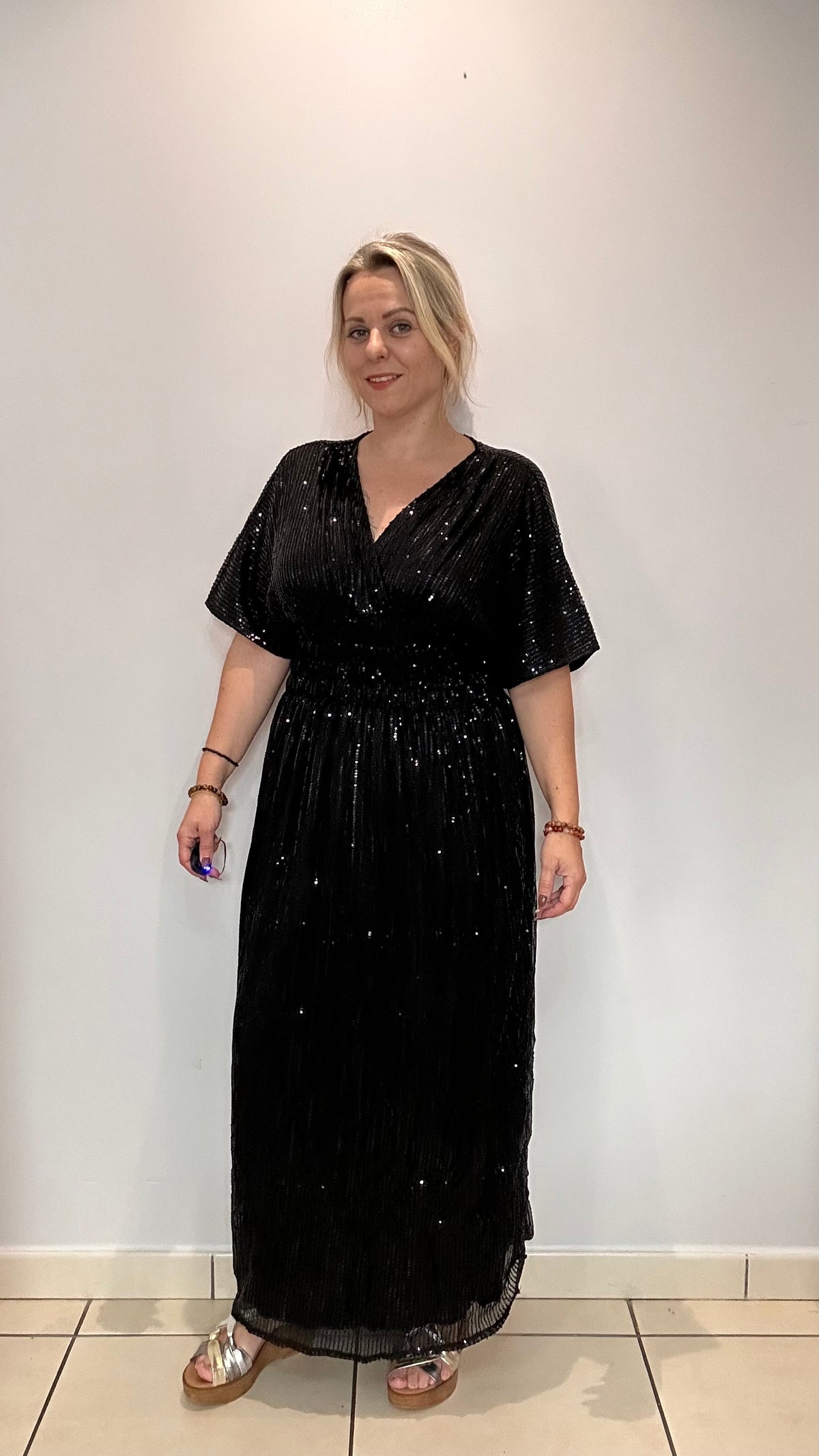 Robe Magique Longue à Sequins ✨