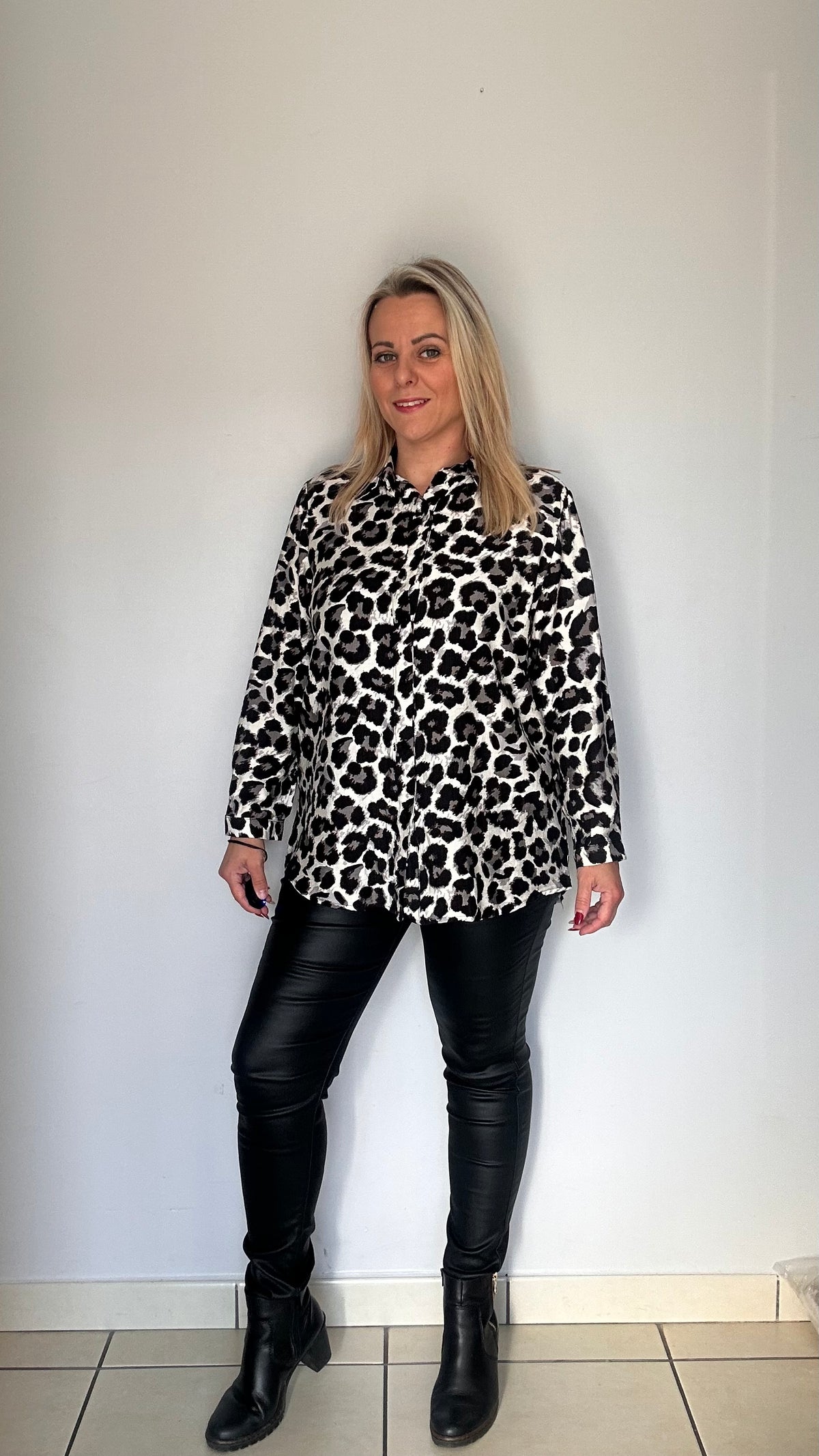 🐆 Chemise léopard