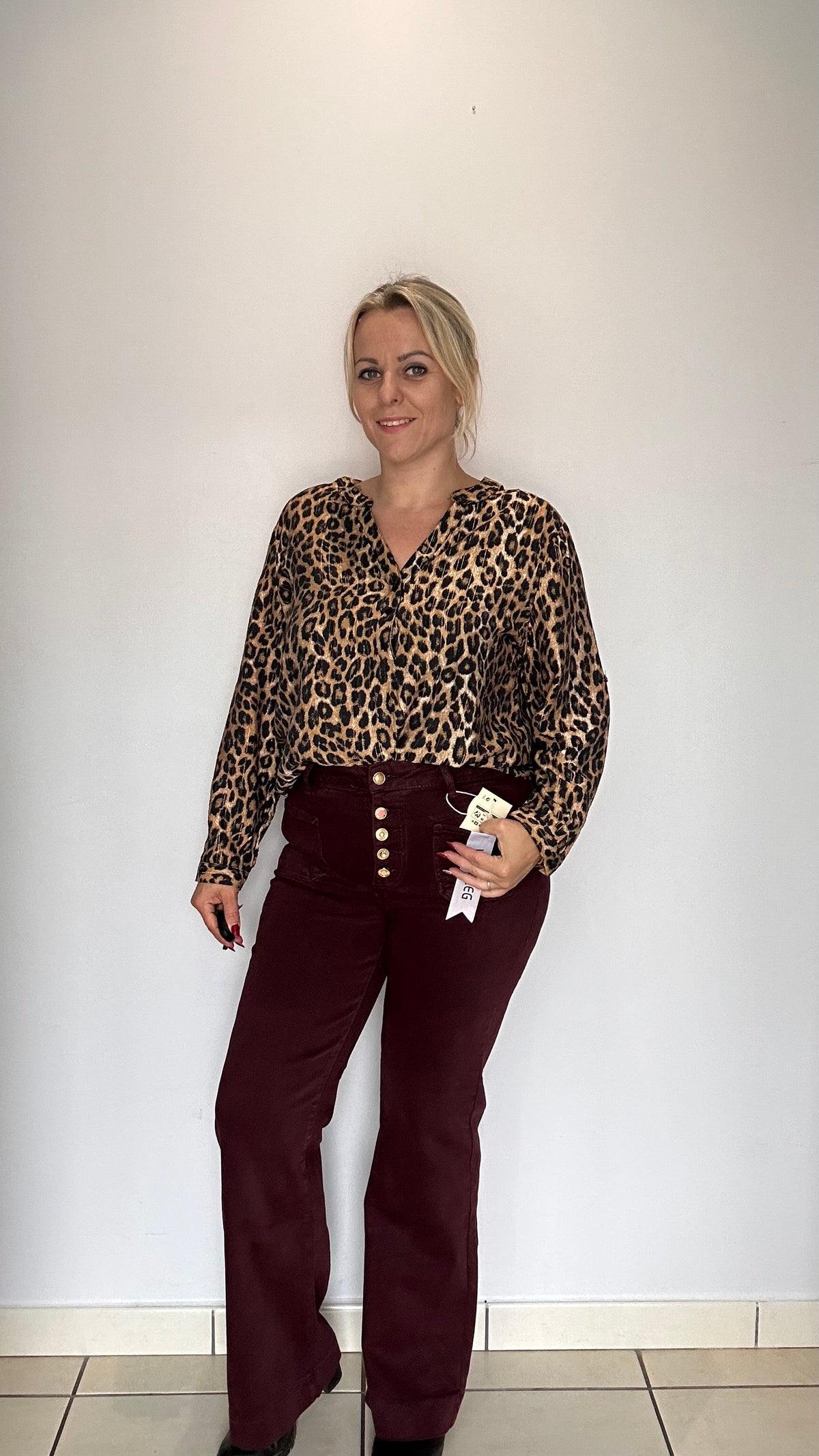 Blouse léopard 🐆