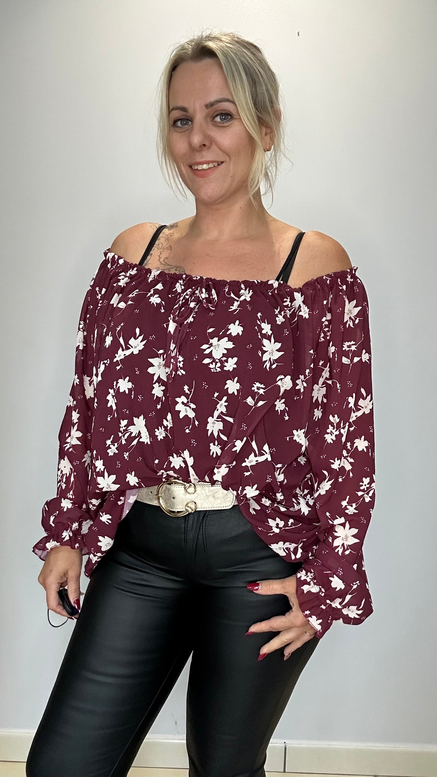 🌸 Blouse fleurie 🌸