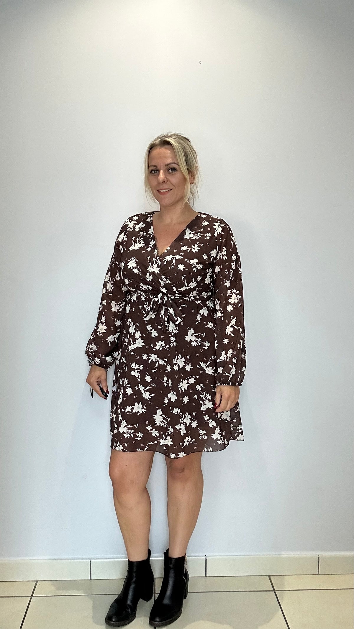 Robe voile fleurie 🌸