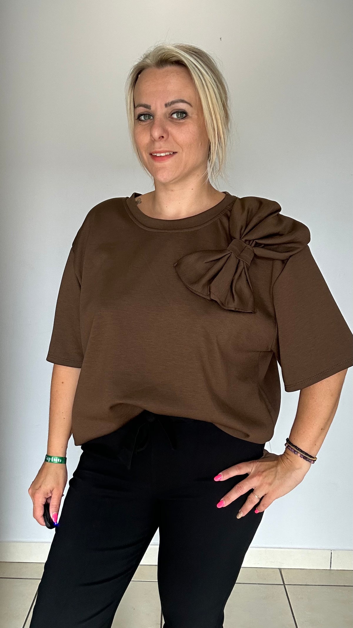T-shirt fluide col rond ✨