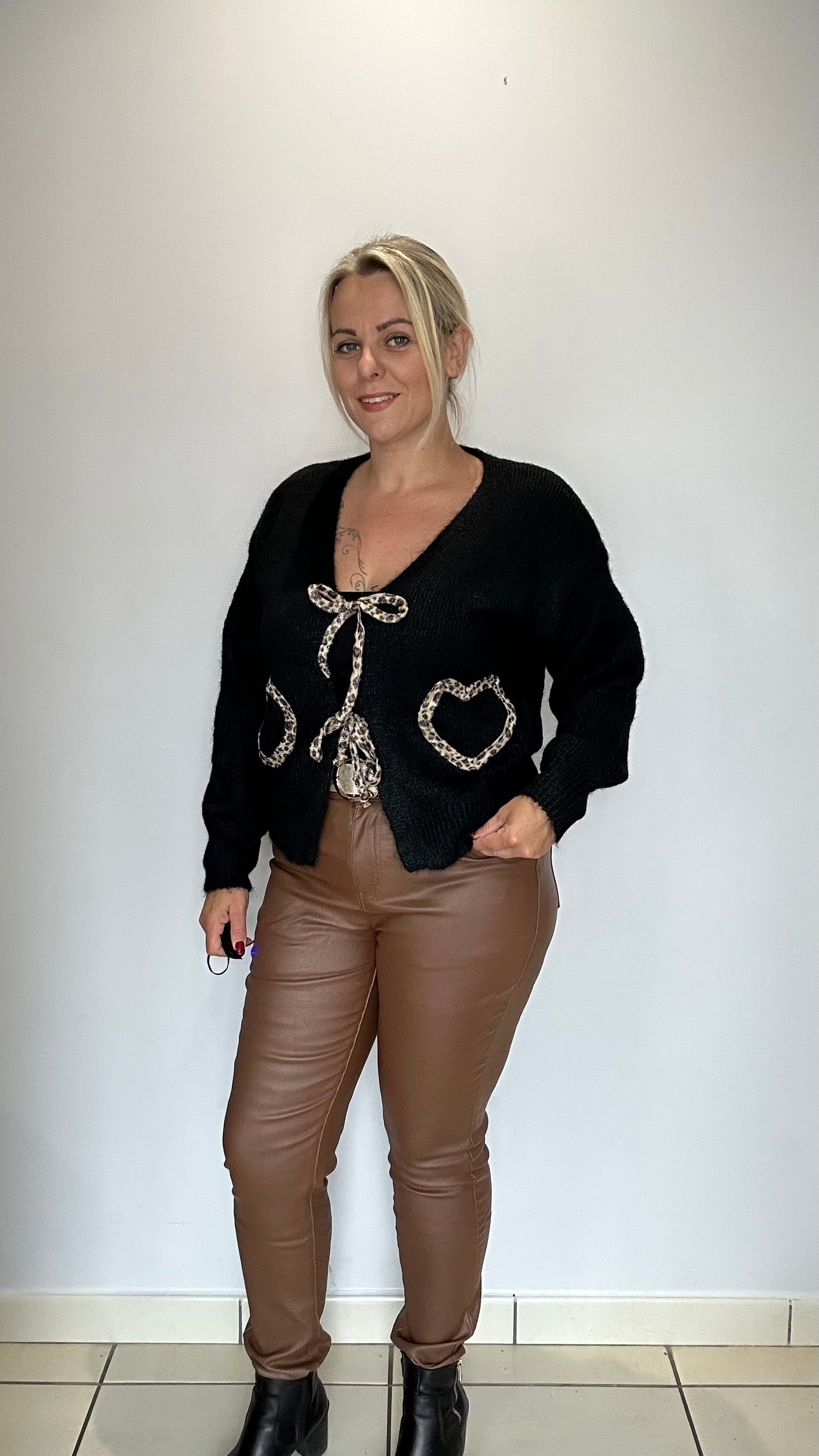 🐆💕 Le gilet léopard 💕