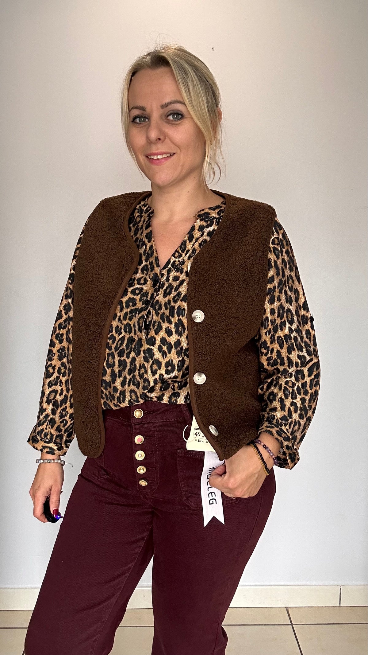 Blouse léopard 🐆