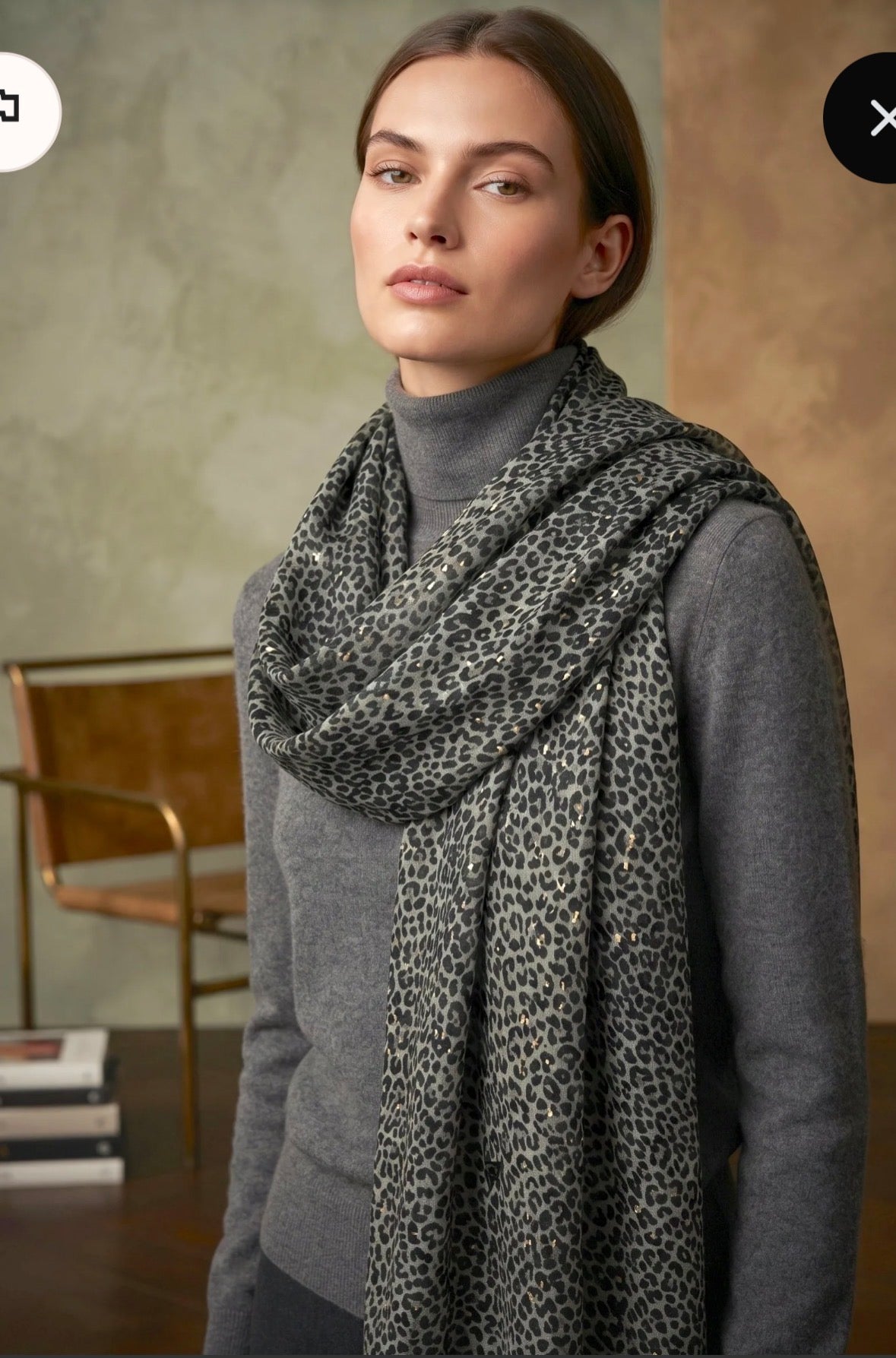 Foulard léopard – L’accessoire tendance 🐆