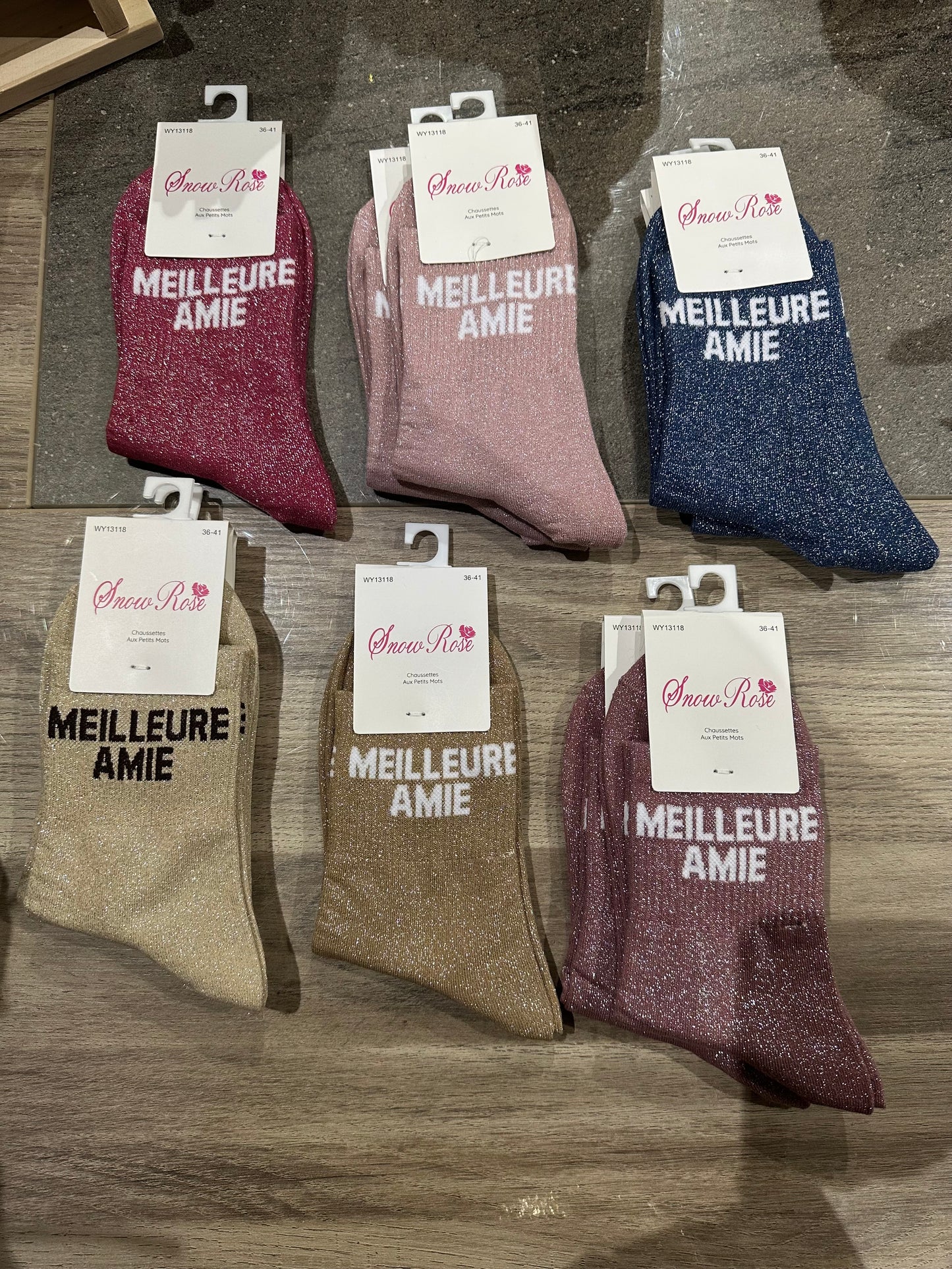 Chaussettes meilleure amie