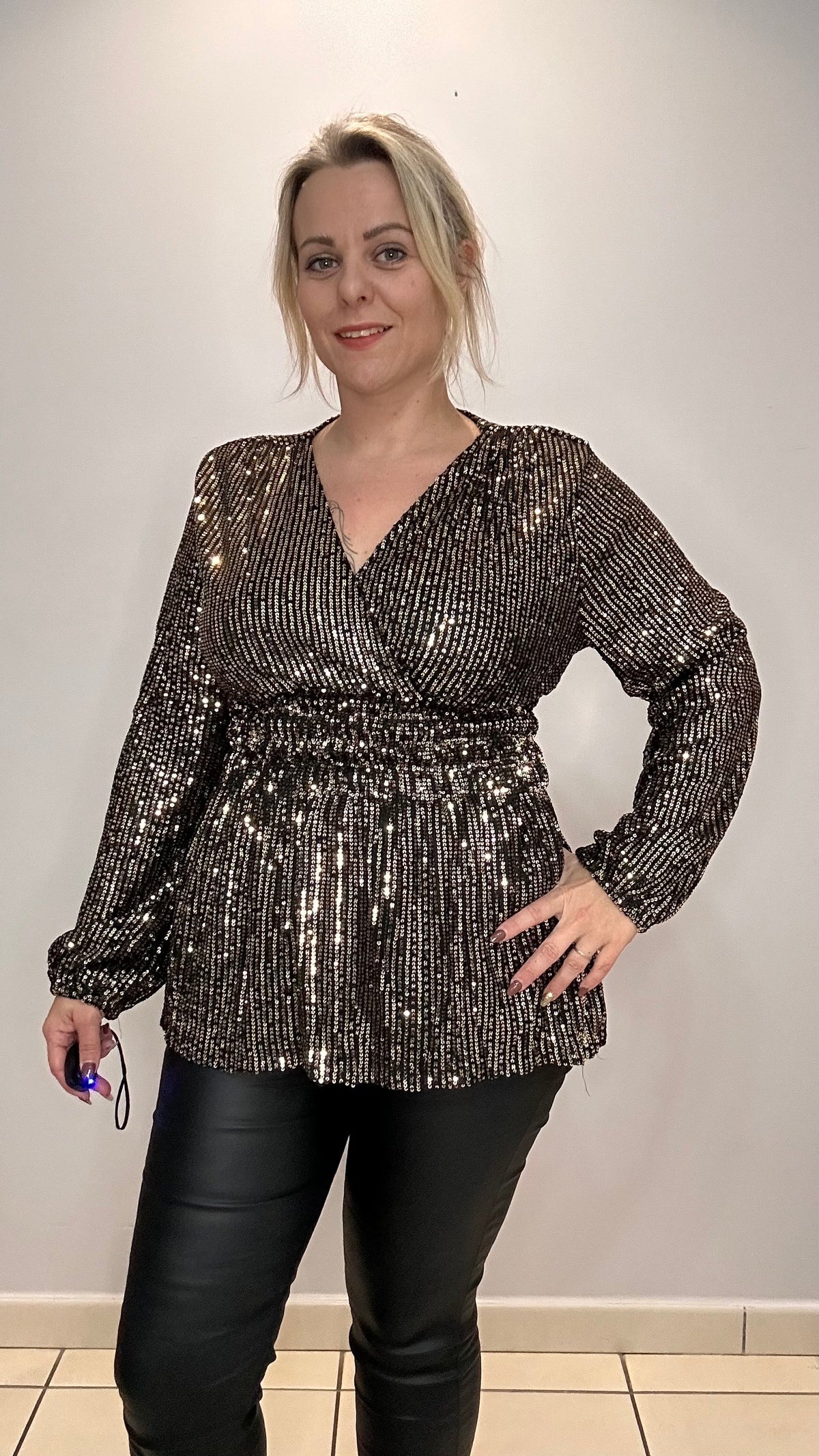 Top magique à sequins ✨