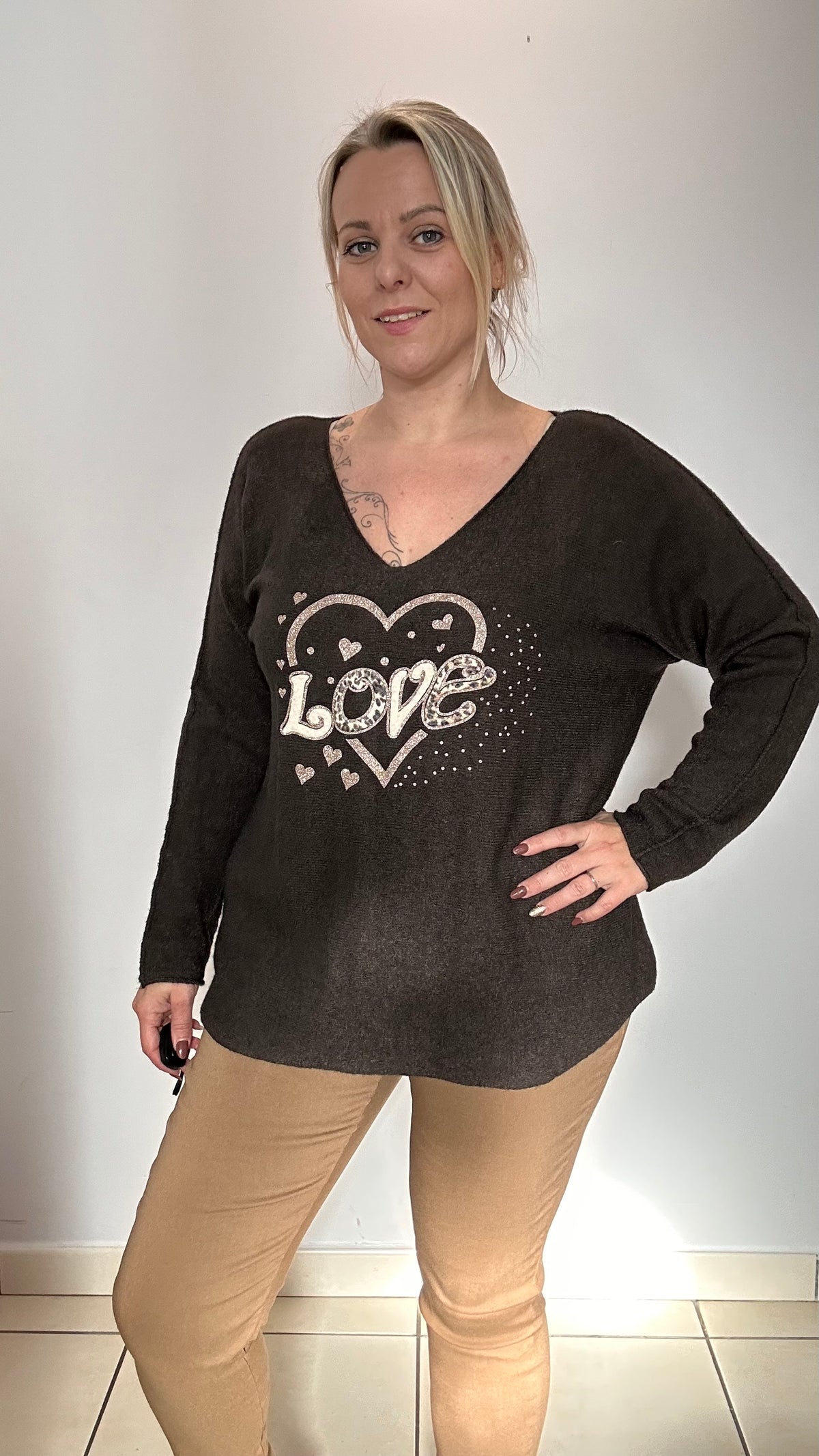 Pull « LOVE » 🤎🖤