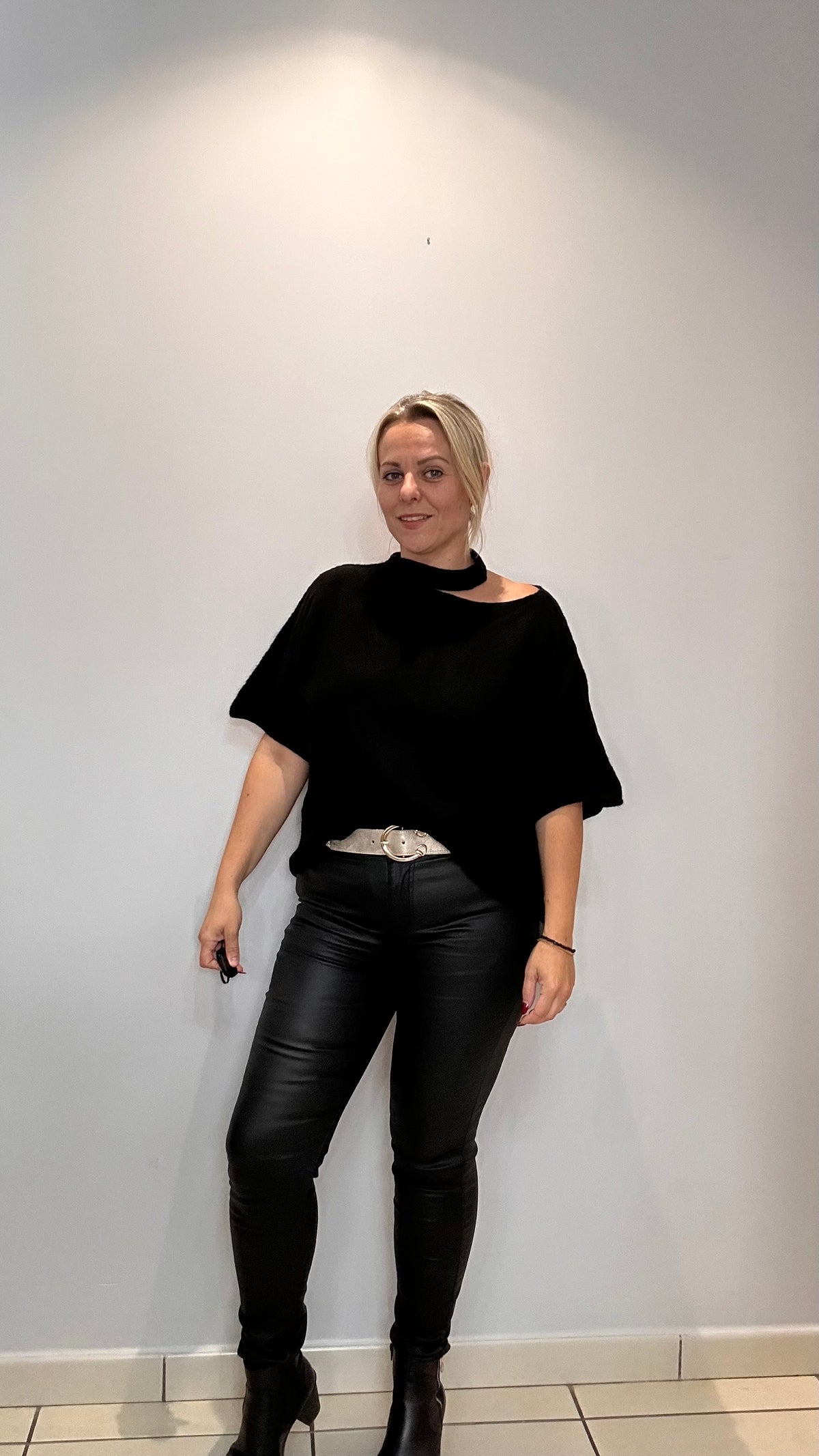 Petit pull ample et élégant