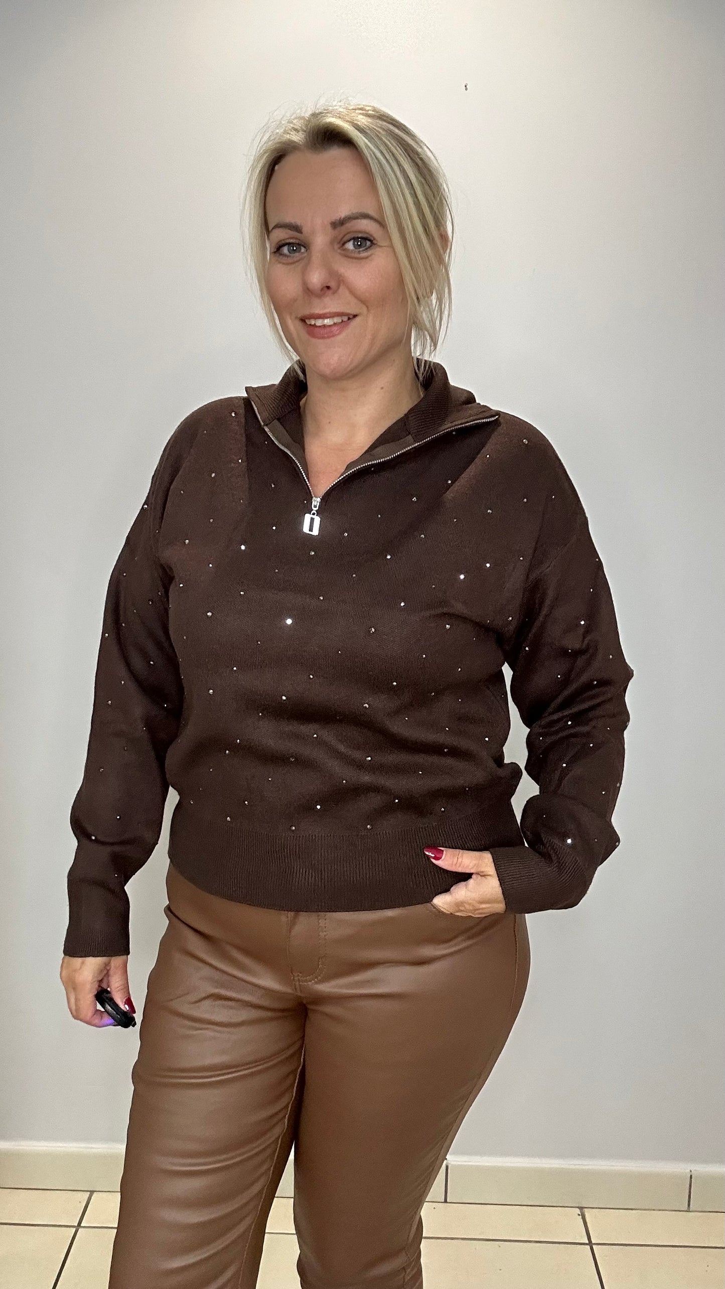 🤎 PULL CAMIONNEUR – CONFORT & STYLE 🤎